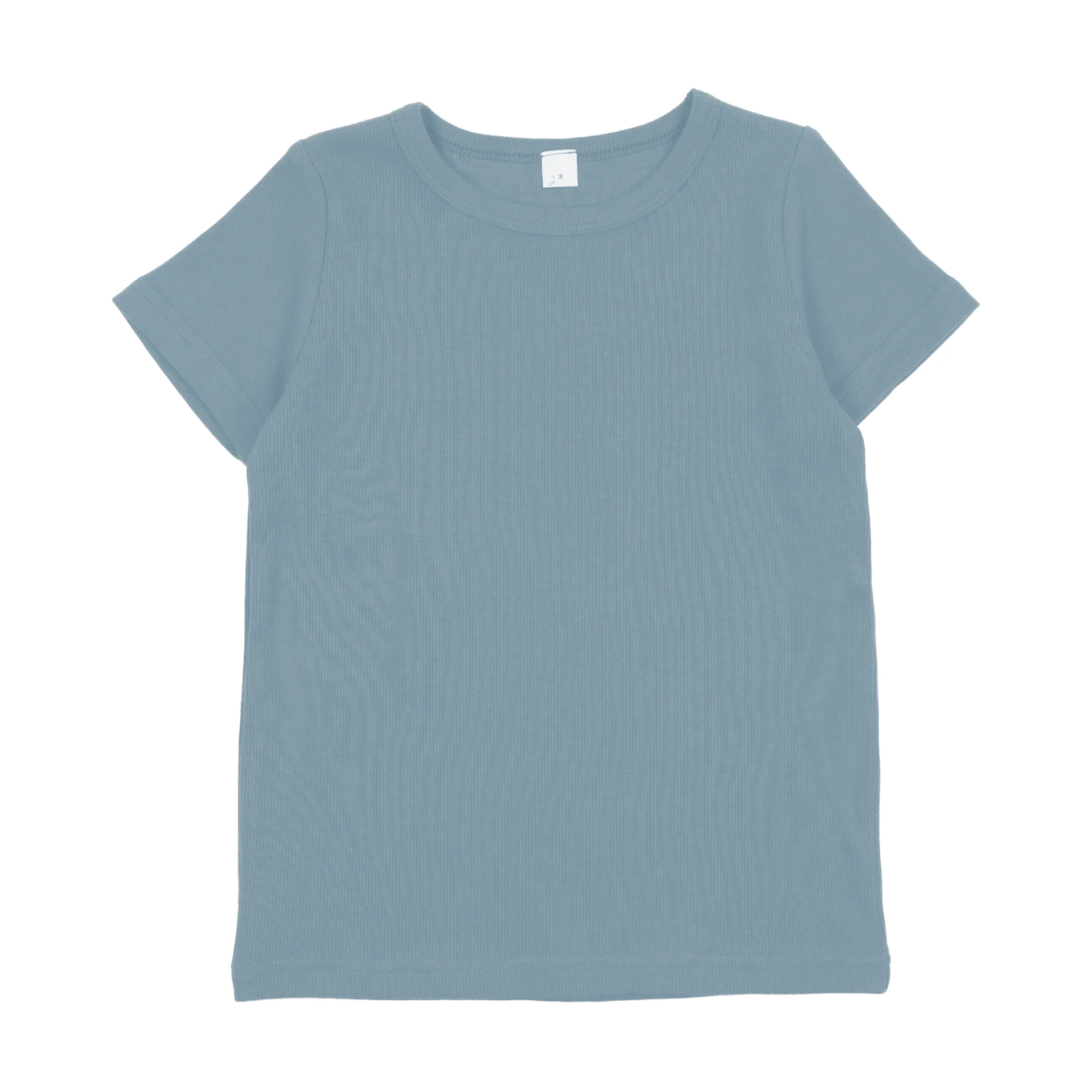 BOPOP Denim Ombre Short Sleeve Tee