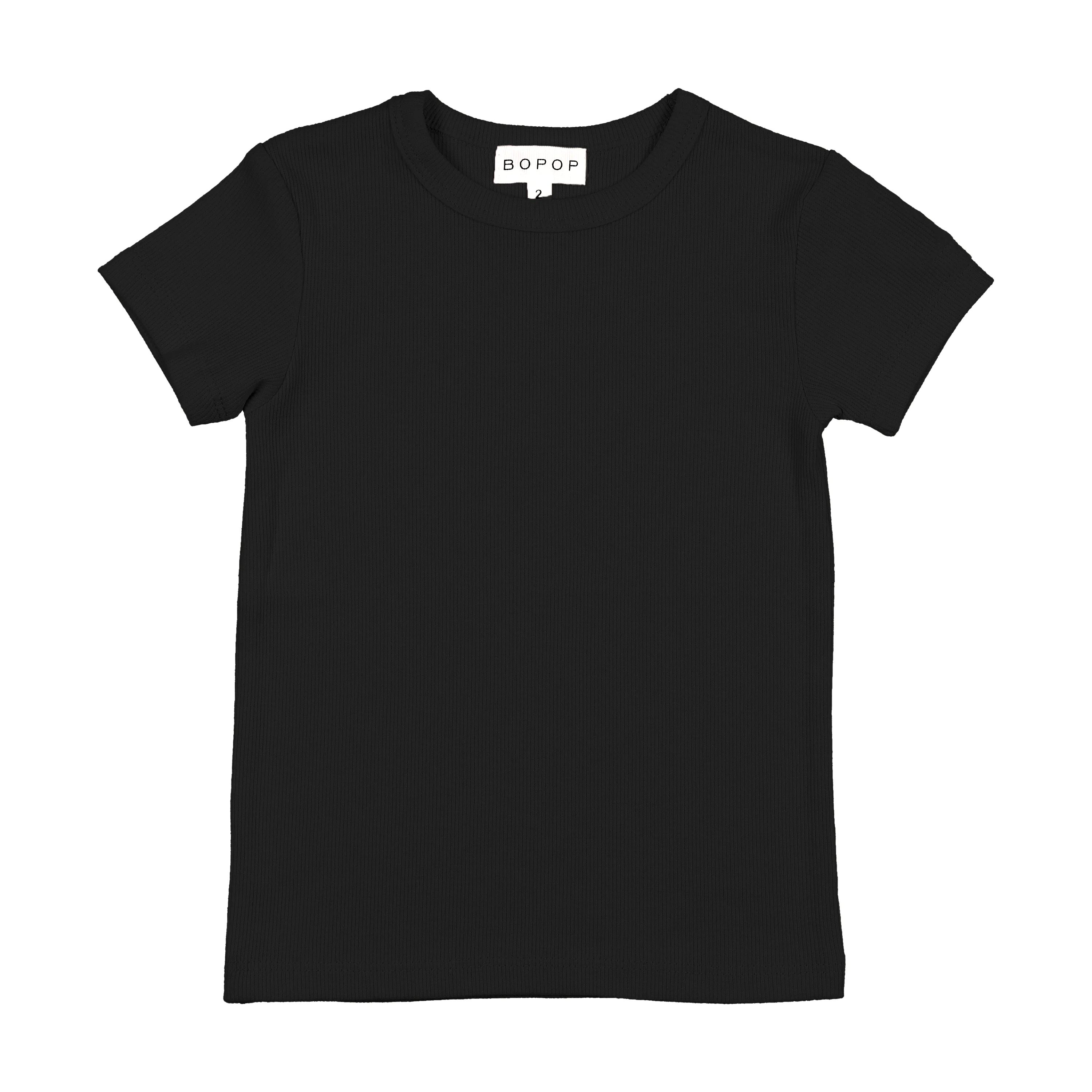 Bopop Navy Short Sleeve Tee (pinstripe)