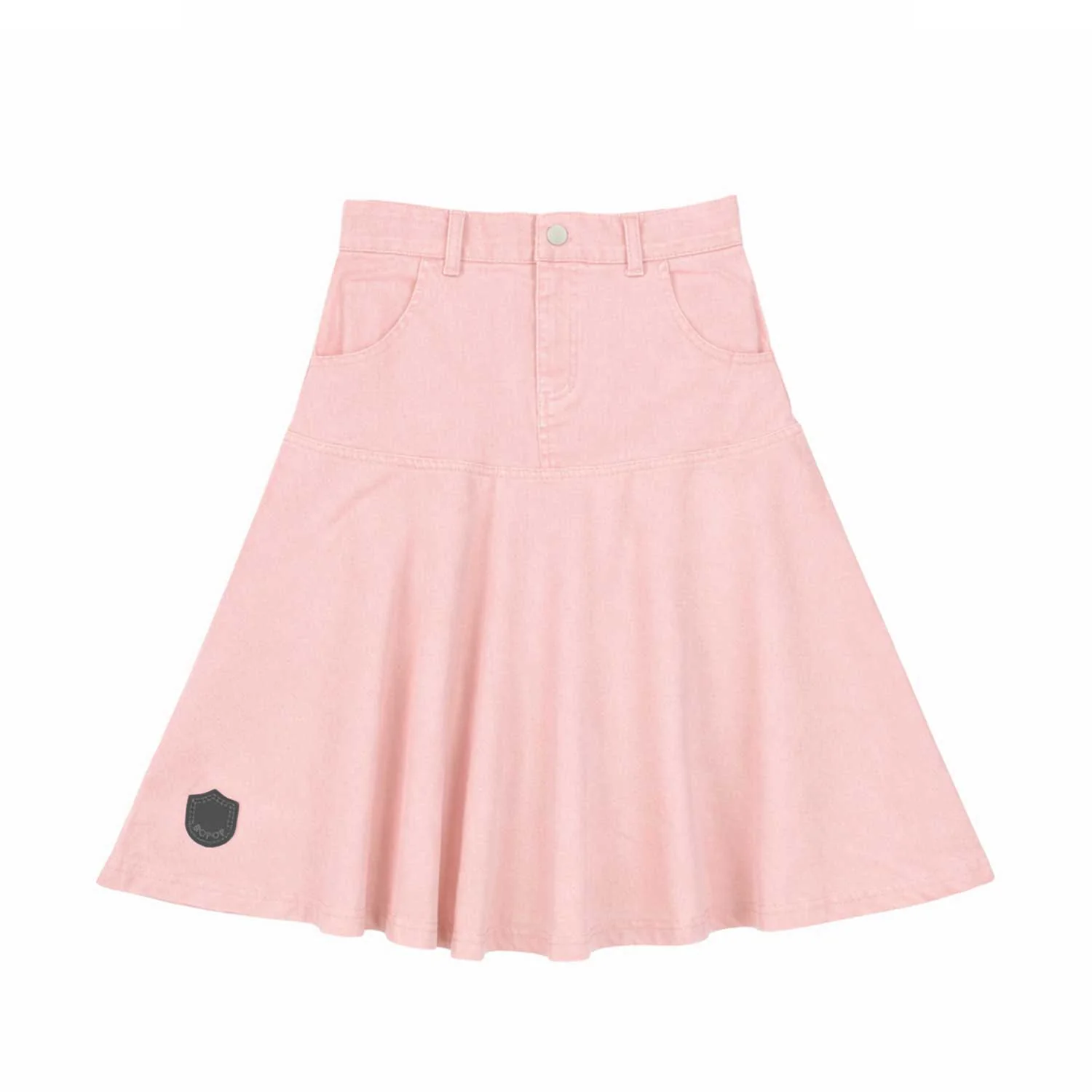 Bopop Pink Emblem Skirt (Pink Emblem)