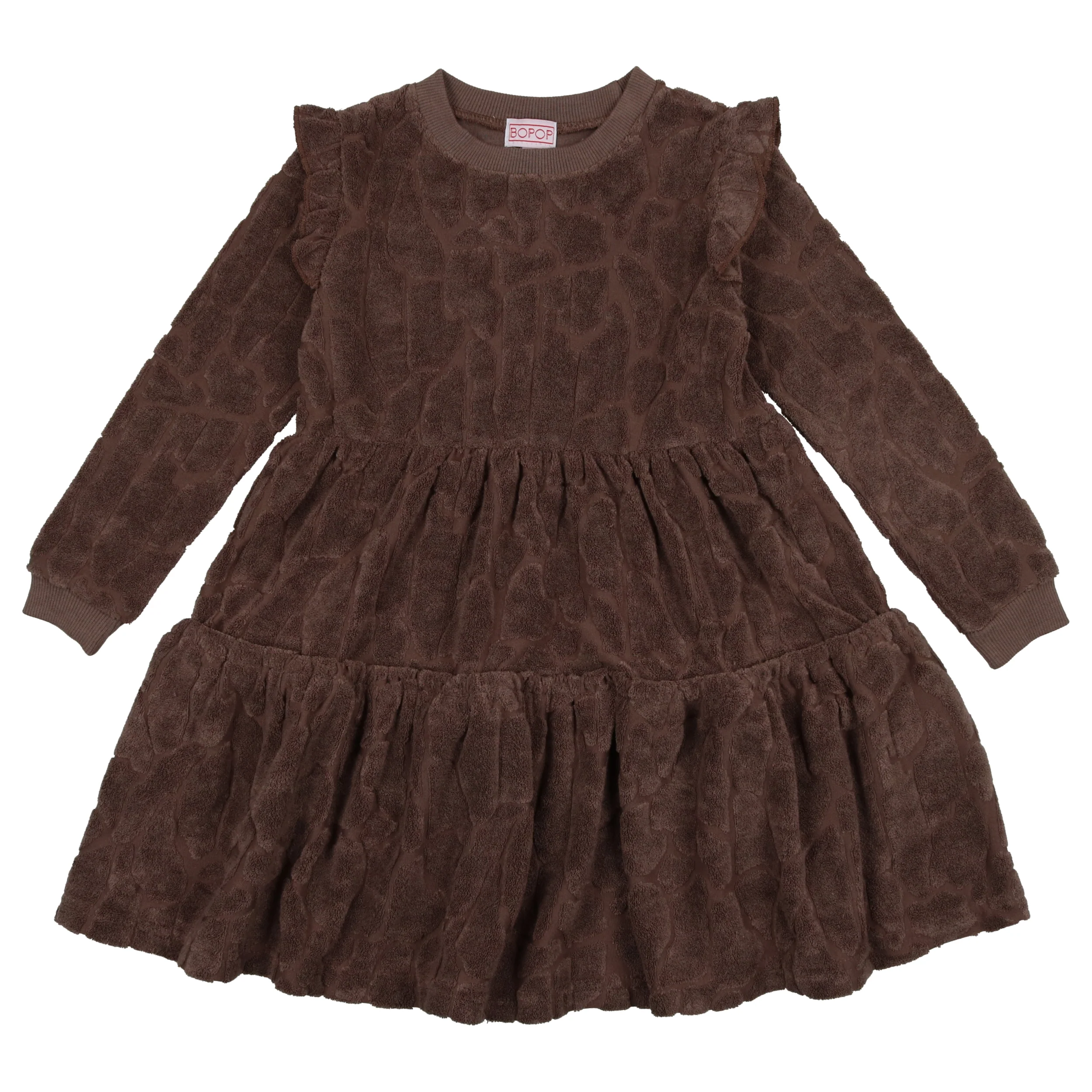 BOPOP Poppy Taupe Dress