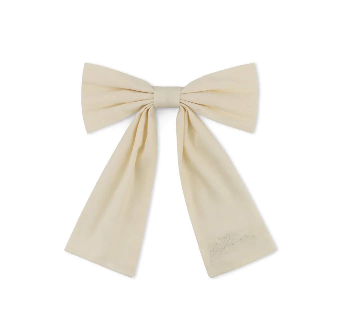 BOWBON CREAM BOW- Final Sale