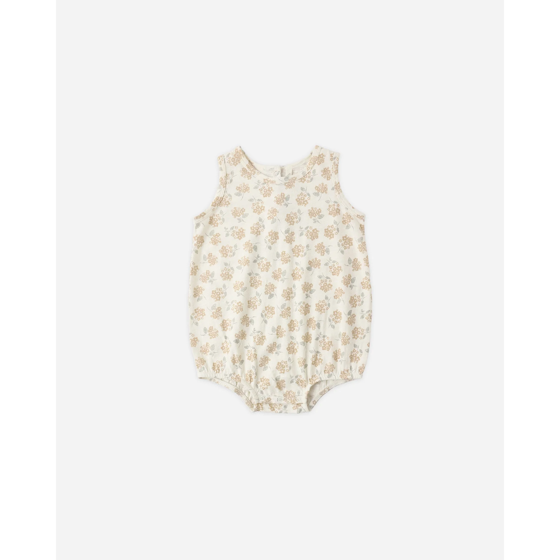 Rylee & Cru Bubble Onesie Yellow Ditsy
