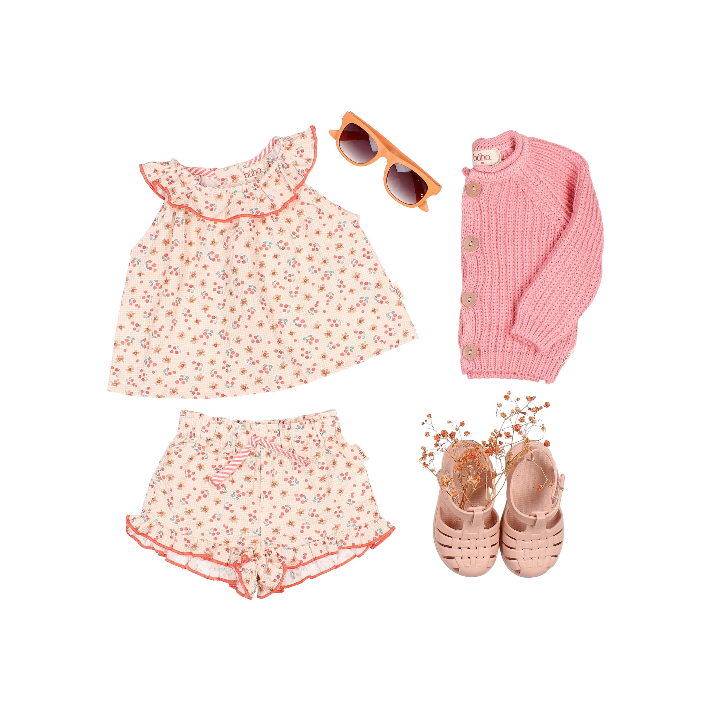 Buho Coral BB Picnic Blouse - Image 3