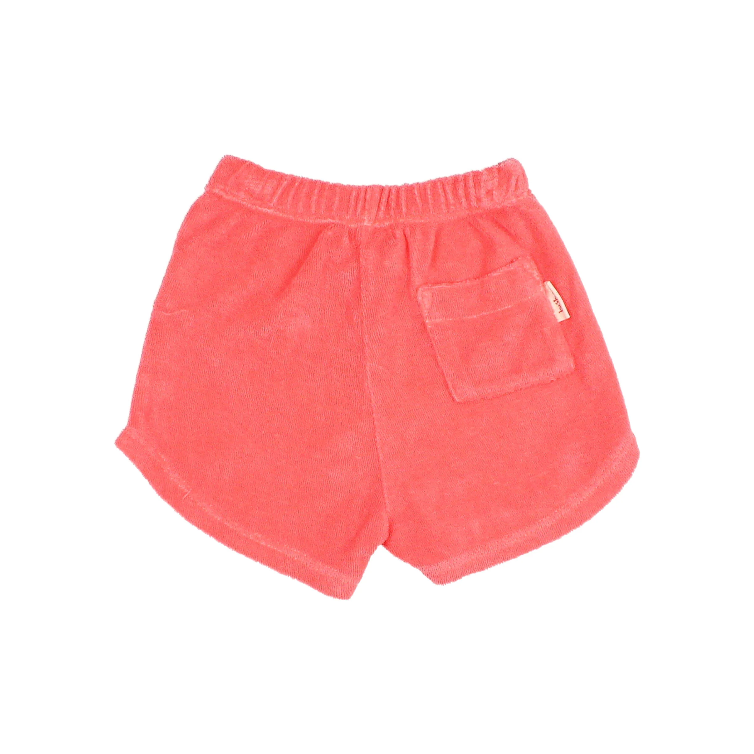 Buho Coral Baby Terry Shorts - Image 2