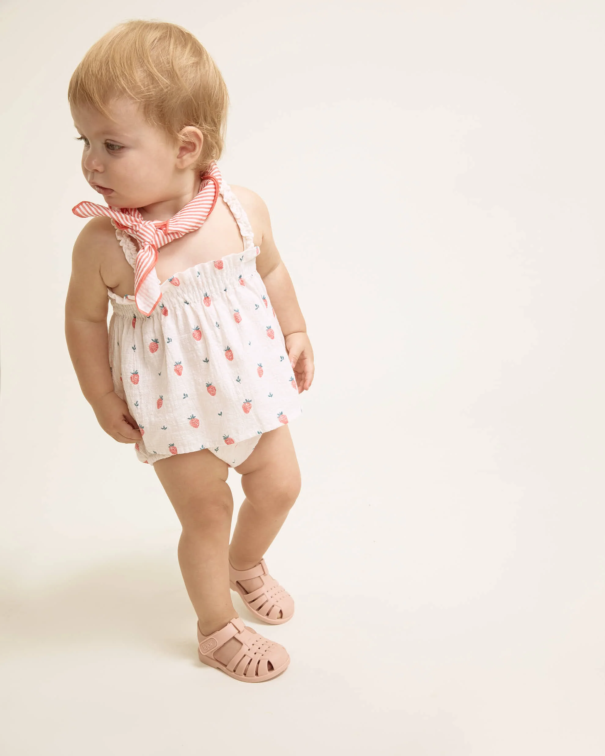 Buho Cream Pink BB Strawberry Top - Image 3