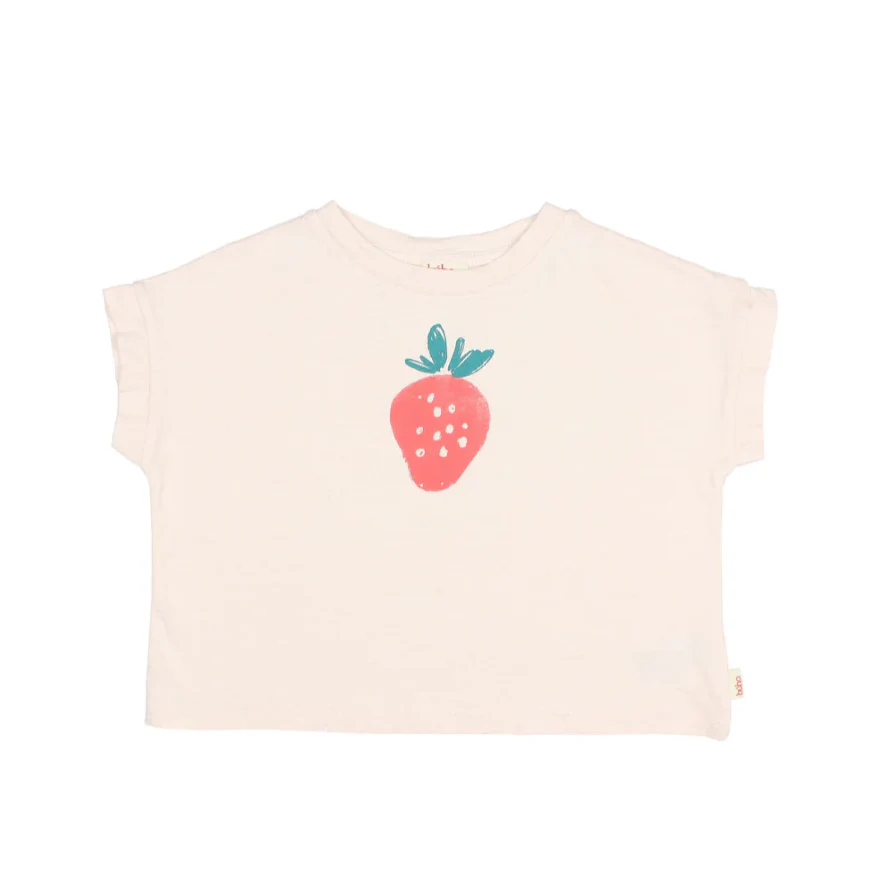 Buho Cream Pink Fresa T-Shirt