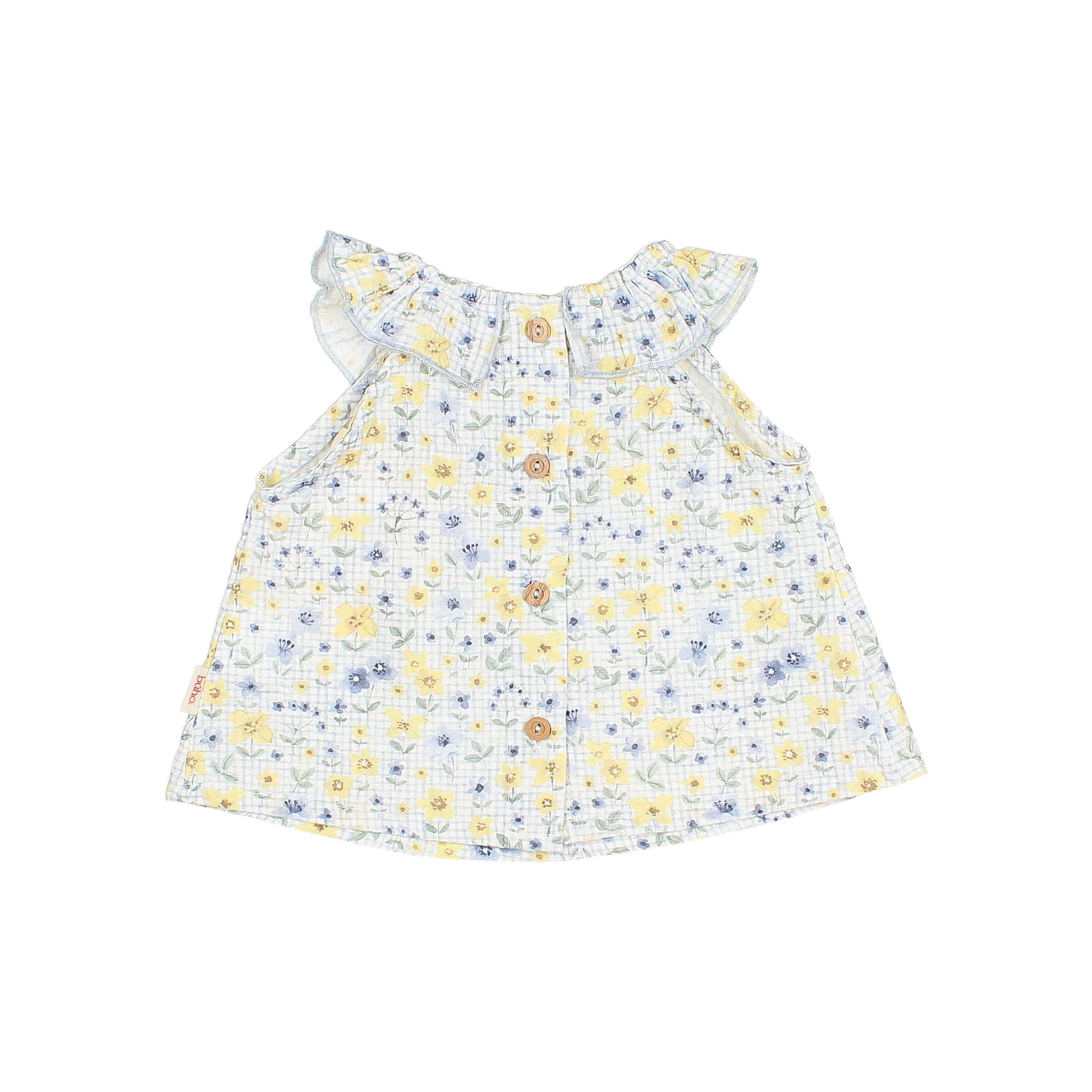 Buho Sky Blue BB Picnic Blouse - Image 2