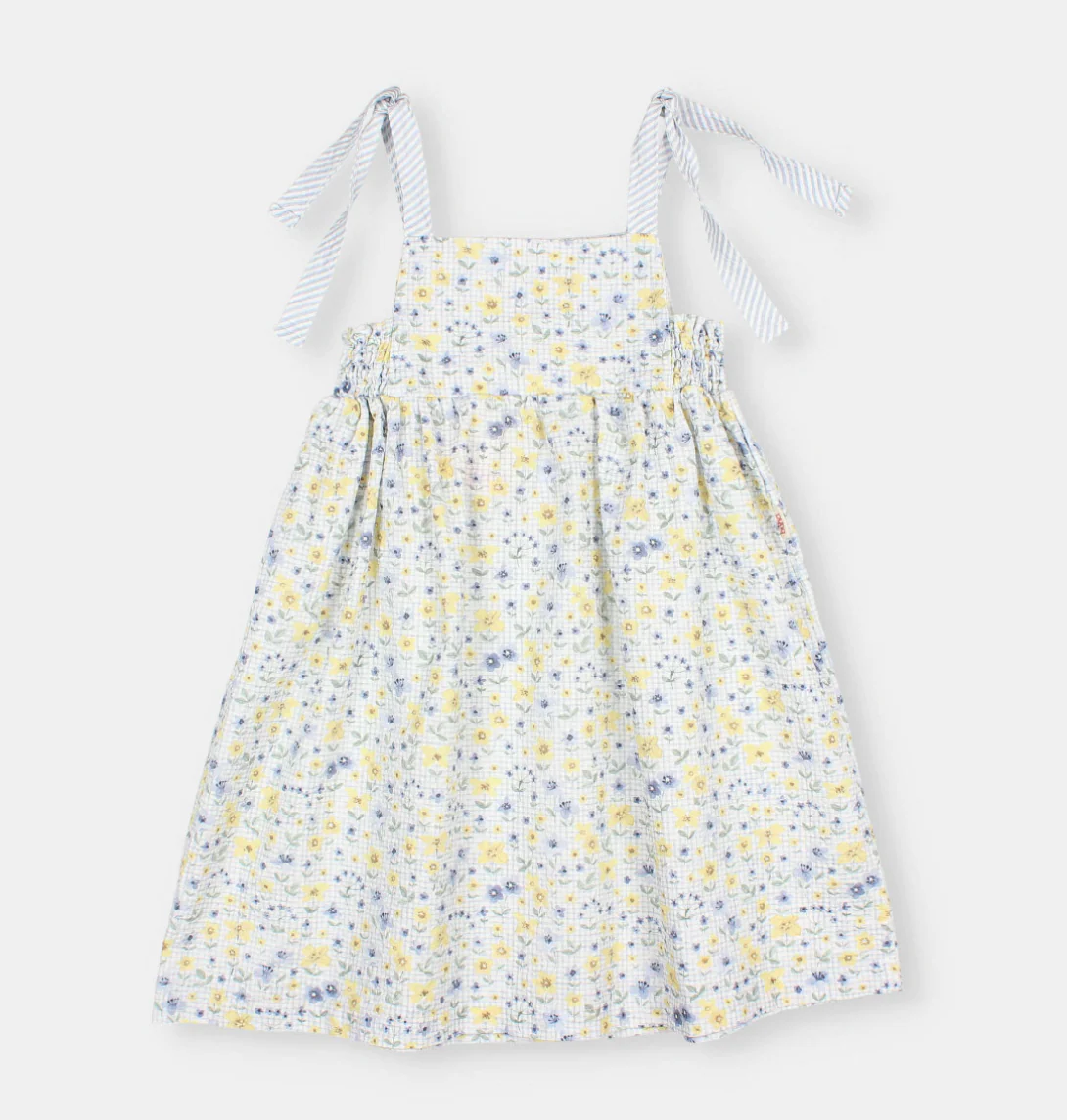 Buho Sky Blue Picnic Dress - Image 2