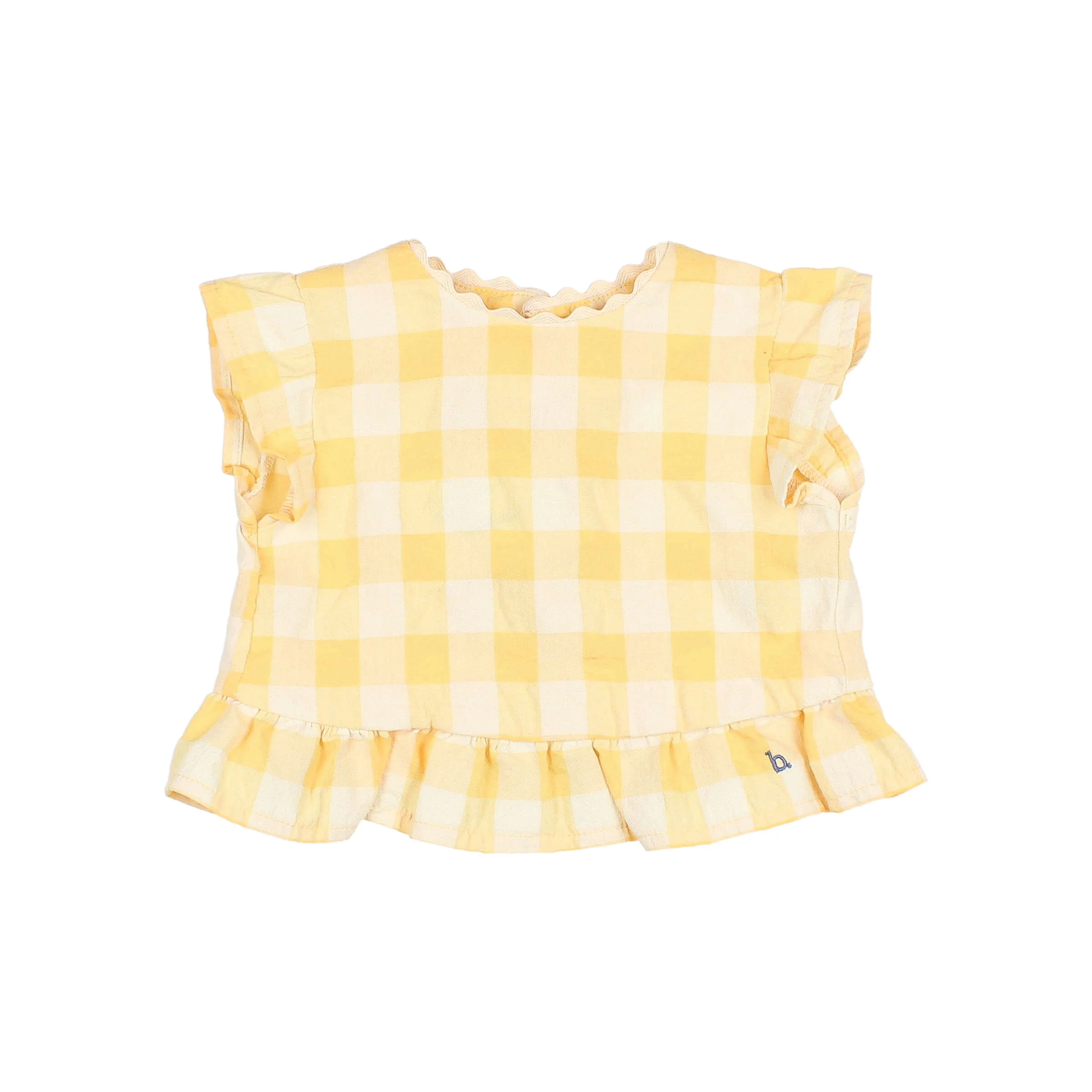 Buho Sun BB Gingham Top