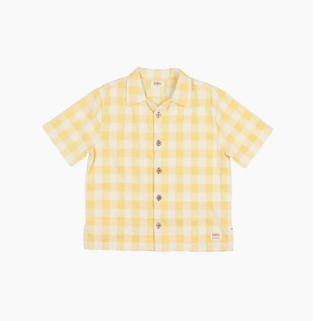 Buho Sun Gingham Shirt