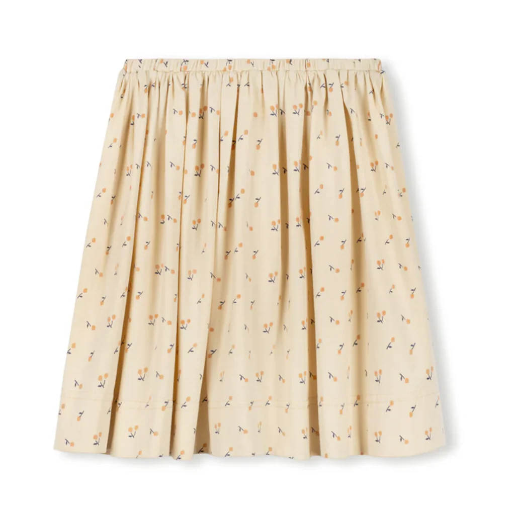 Cabana Peach Bonni Cherry Printed T-shirt Skirt
