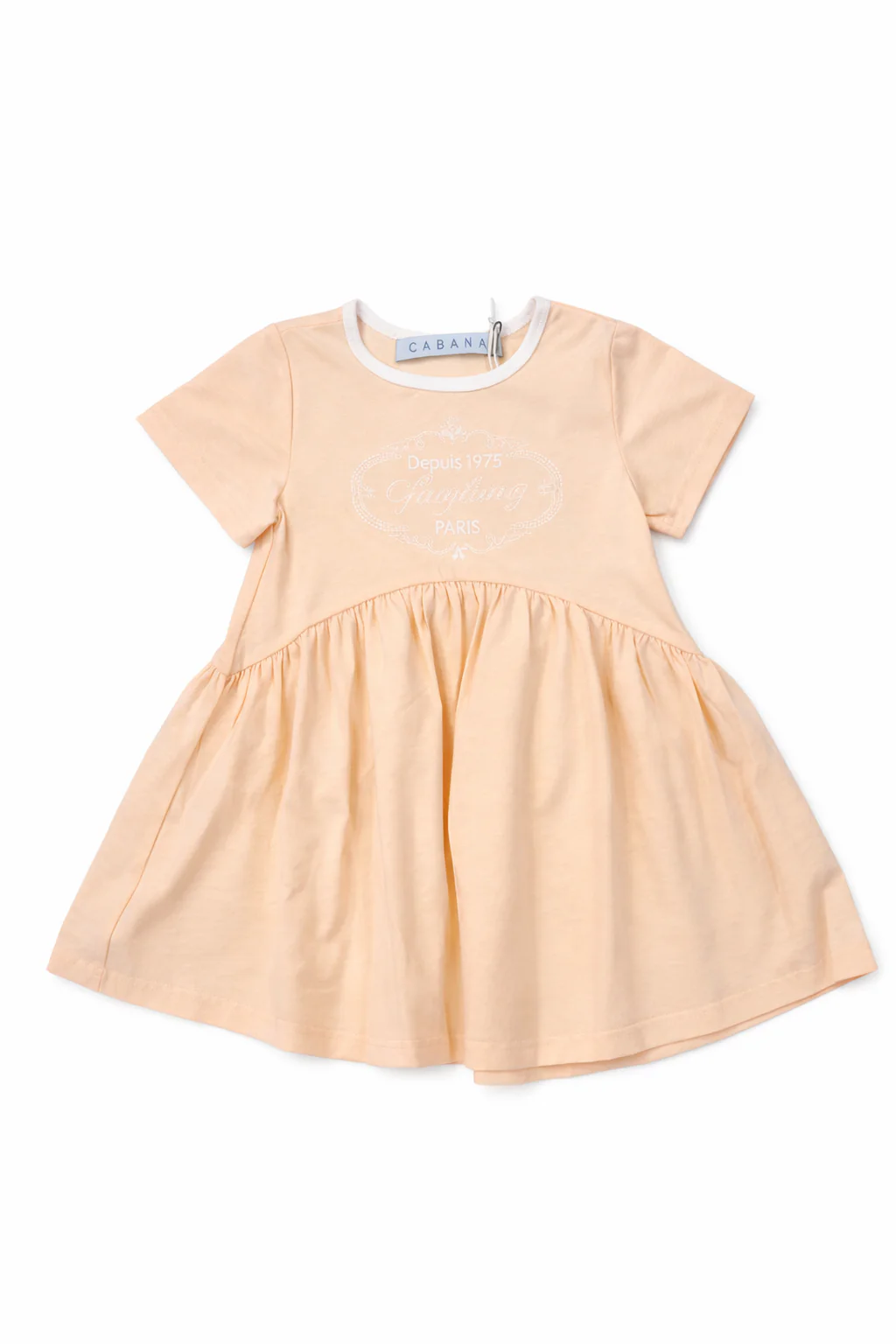 Cabana Peach Sadie Marled Dress