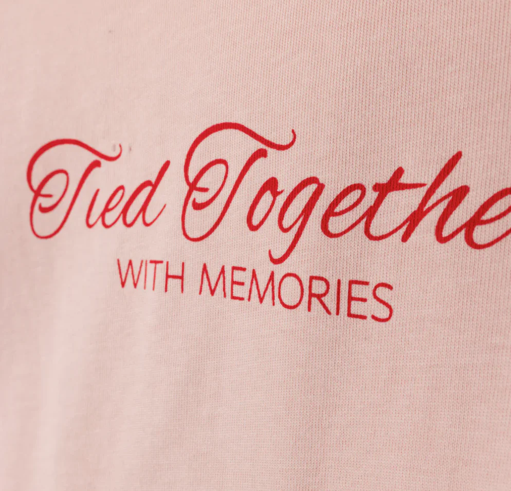 Cabana Pink Pop Up Detail Embellished Tee - Image 2