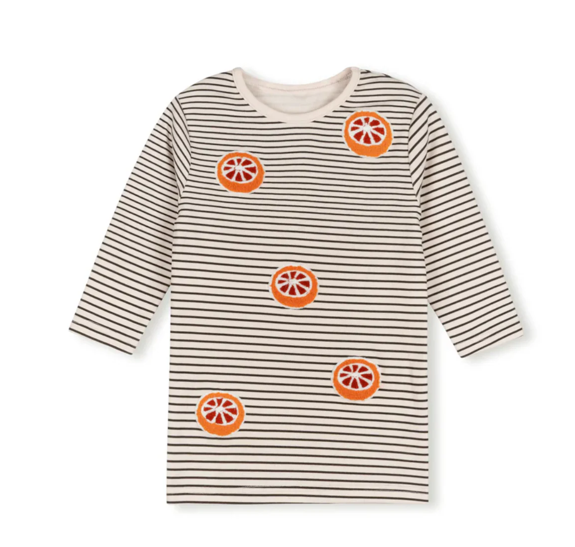 Cabana Pink Striped And Fruit Tee