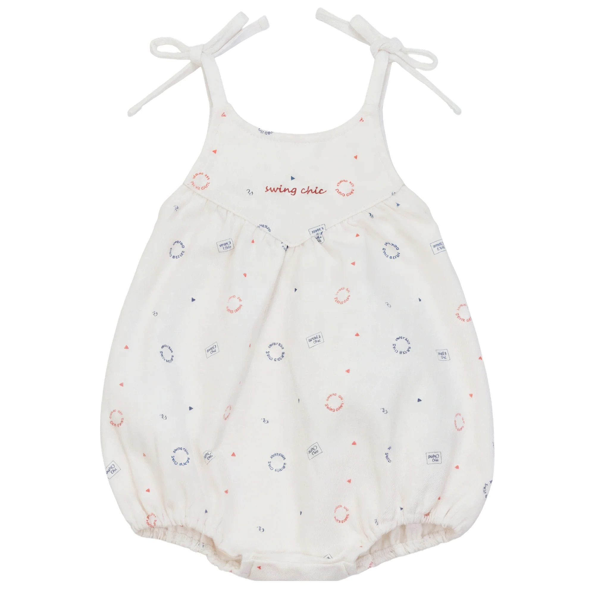Calla Lili BB Girl Golf Romper - White