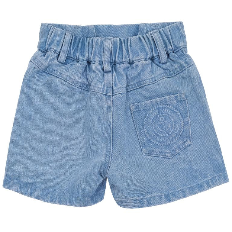 Calla Lili Boy Nautical Bermudas - Denim Blue - Image 2