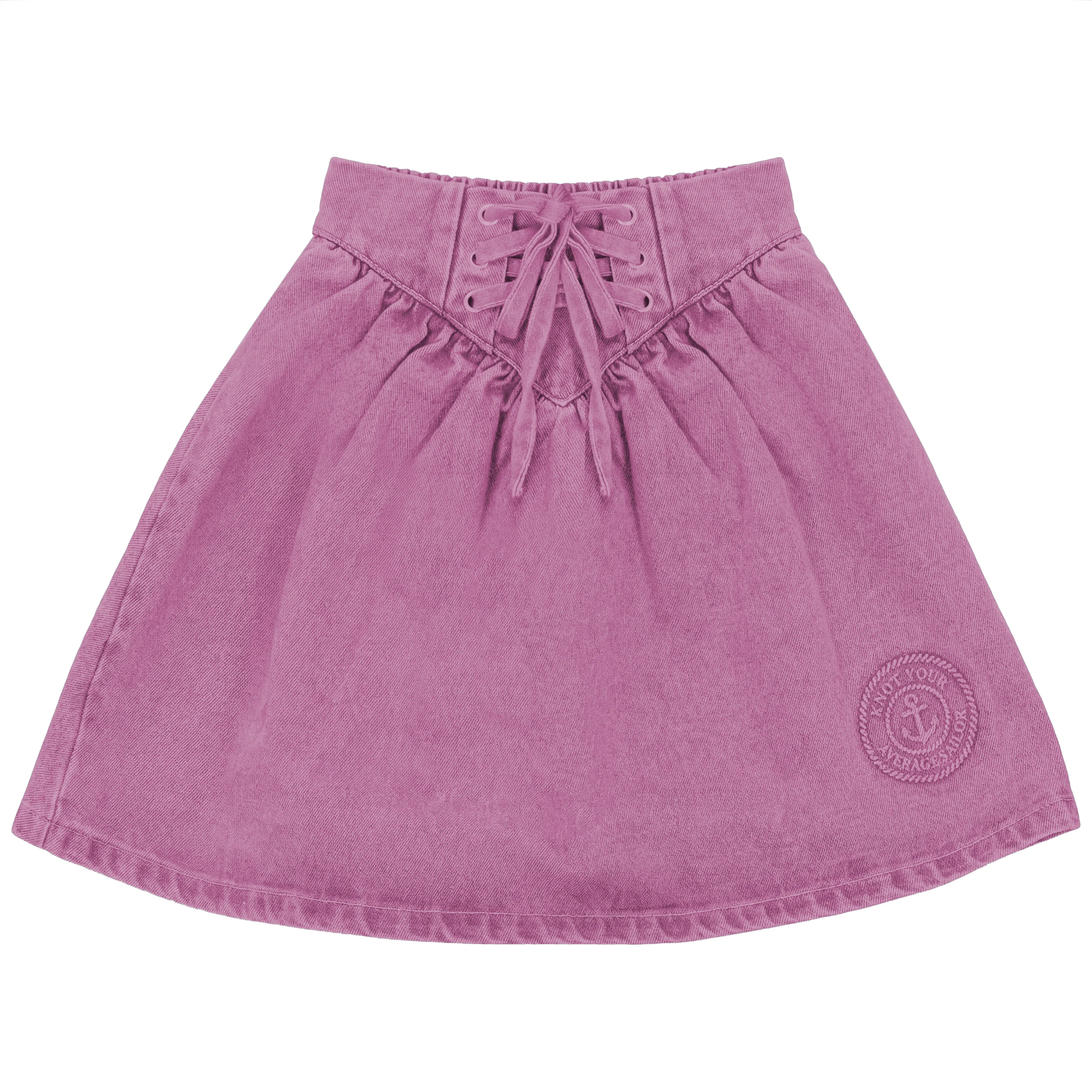 Calla Lili Girl Nautical Skirt - Pink