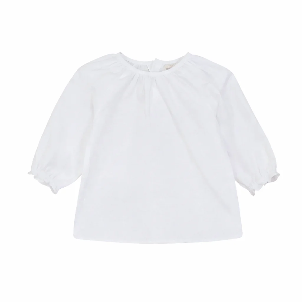 Calla Lili Girl Shirt To Jumper White