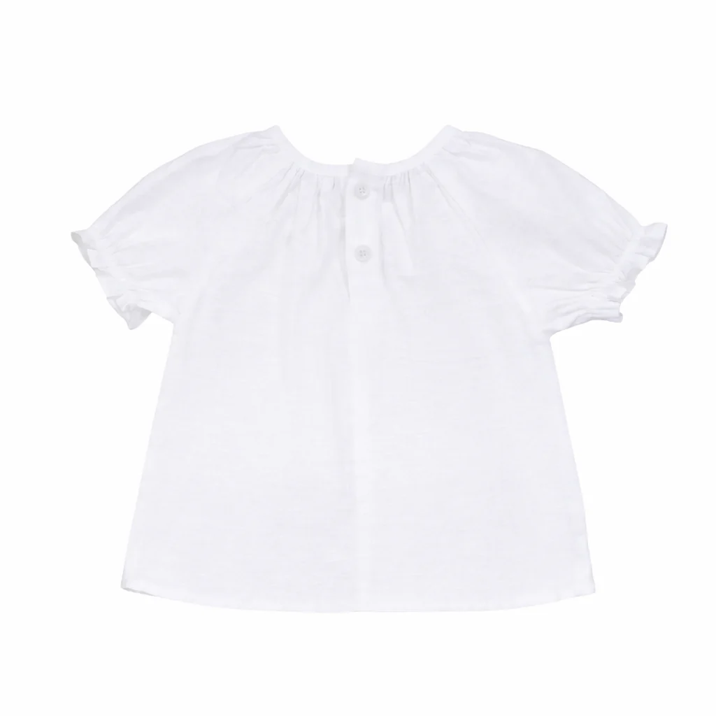 Calla Lili Girl Shirt To Jumper White - Image 2