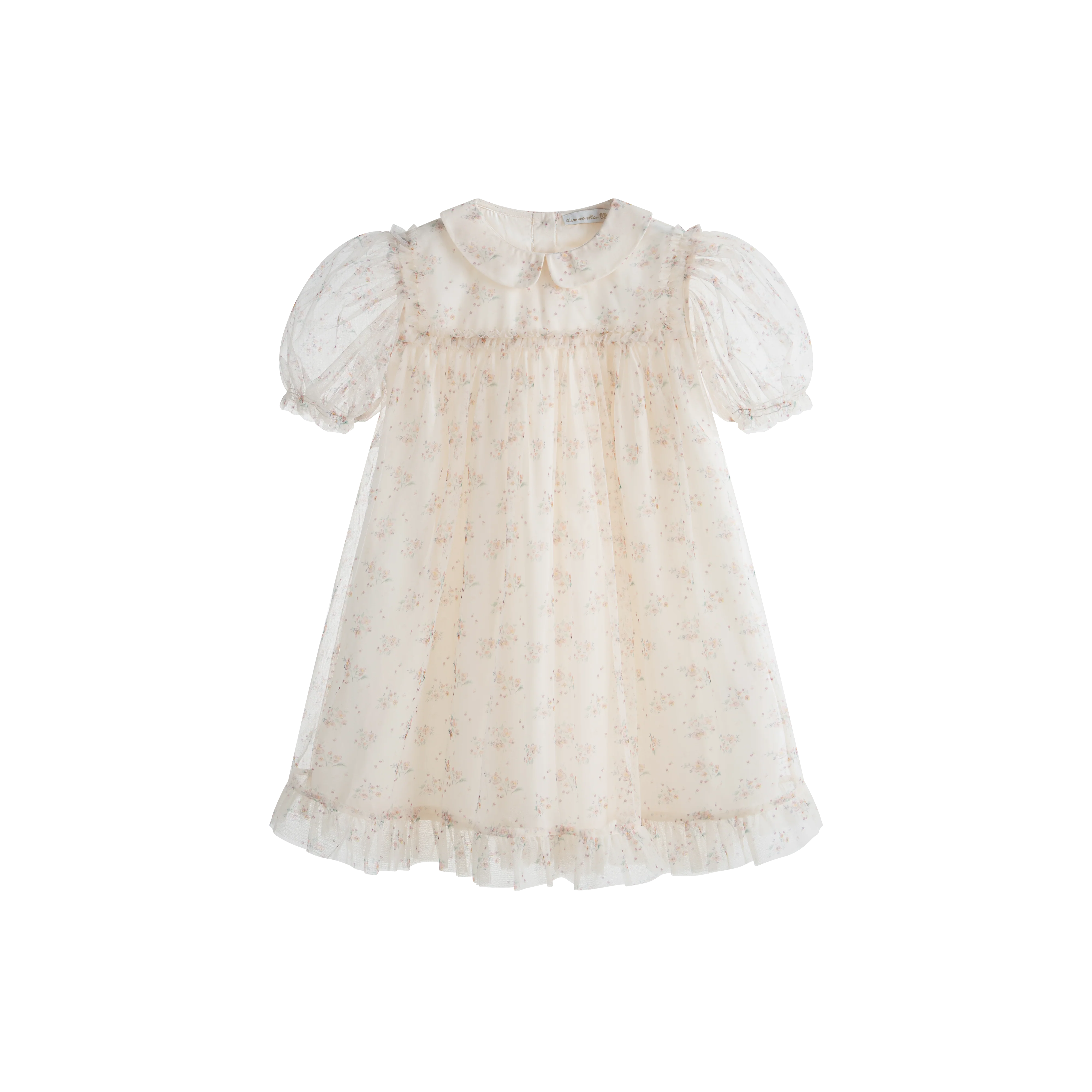 Cera Una Volta Deborah Dress Cream Flower