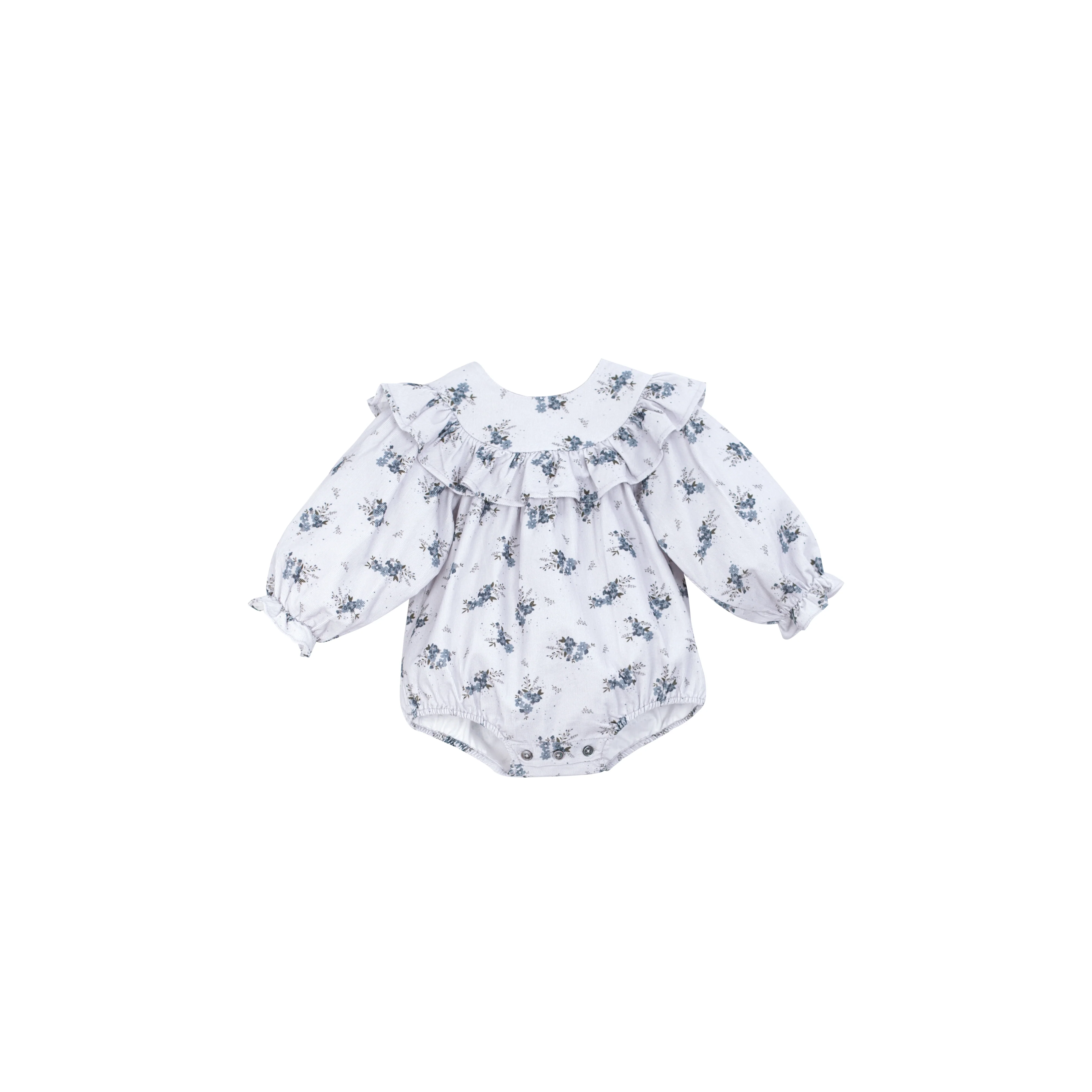Cera Una Volta Emma Romper Blue Flower