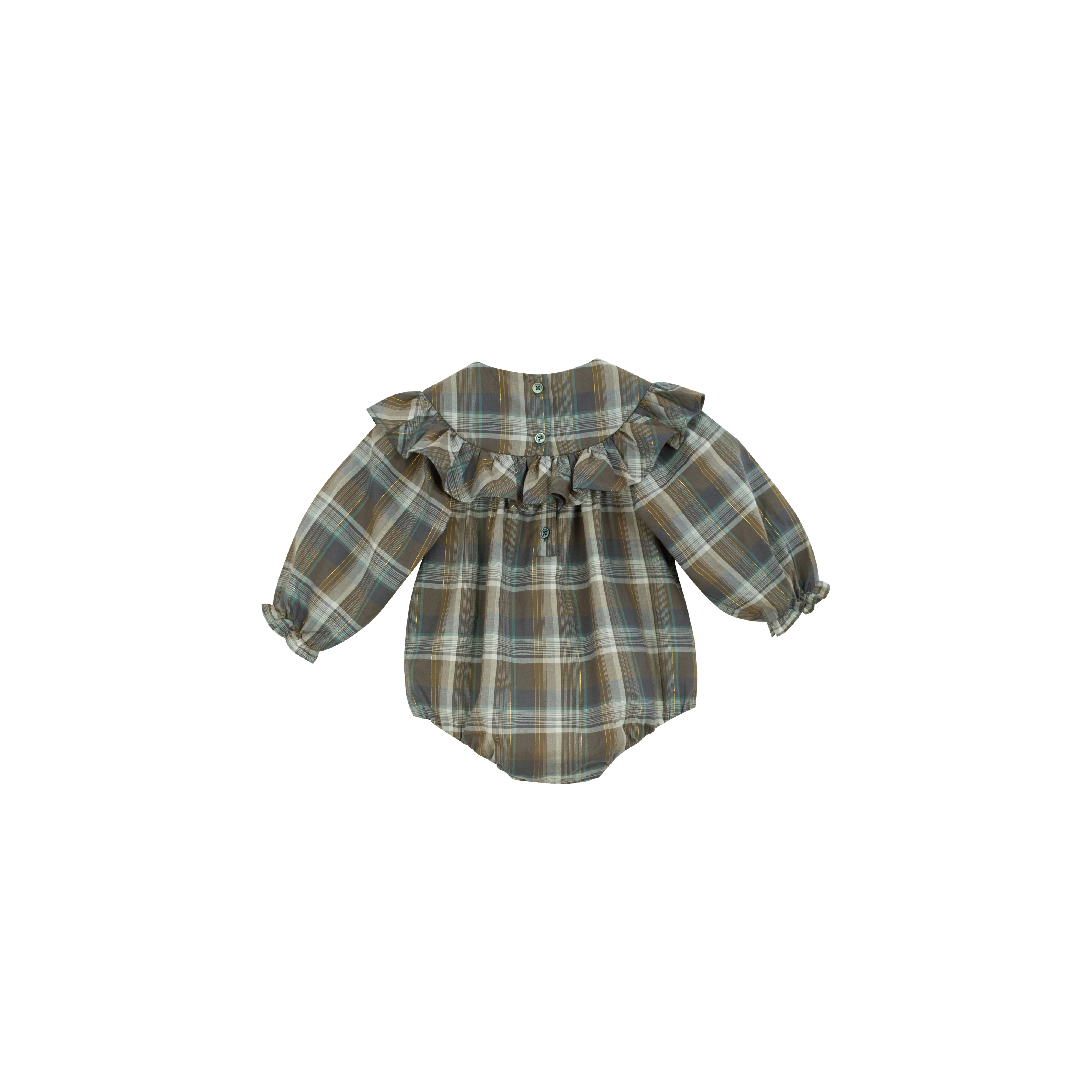 Cera Una Volta Emma Romper Check Lurex - Image 2