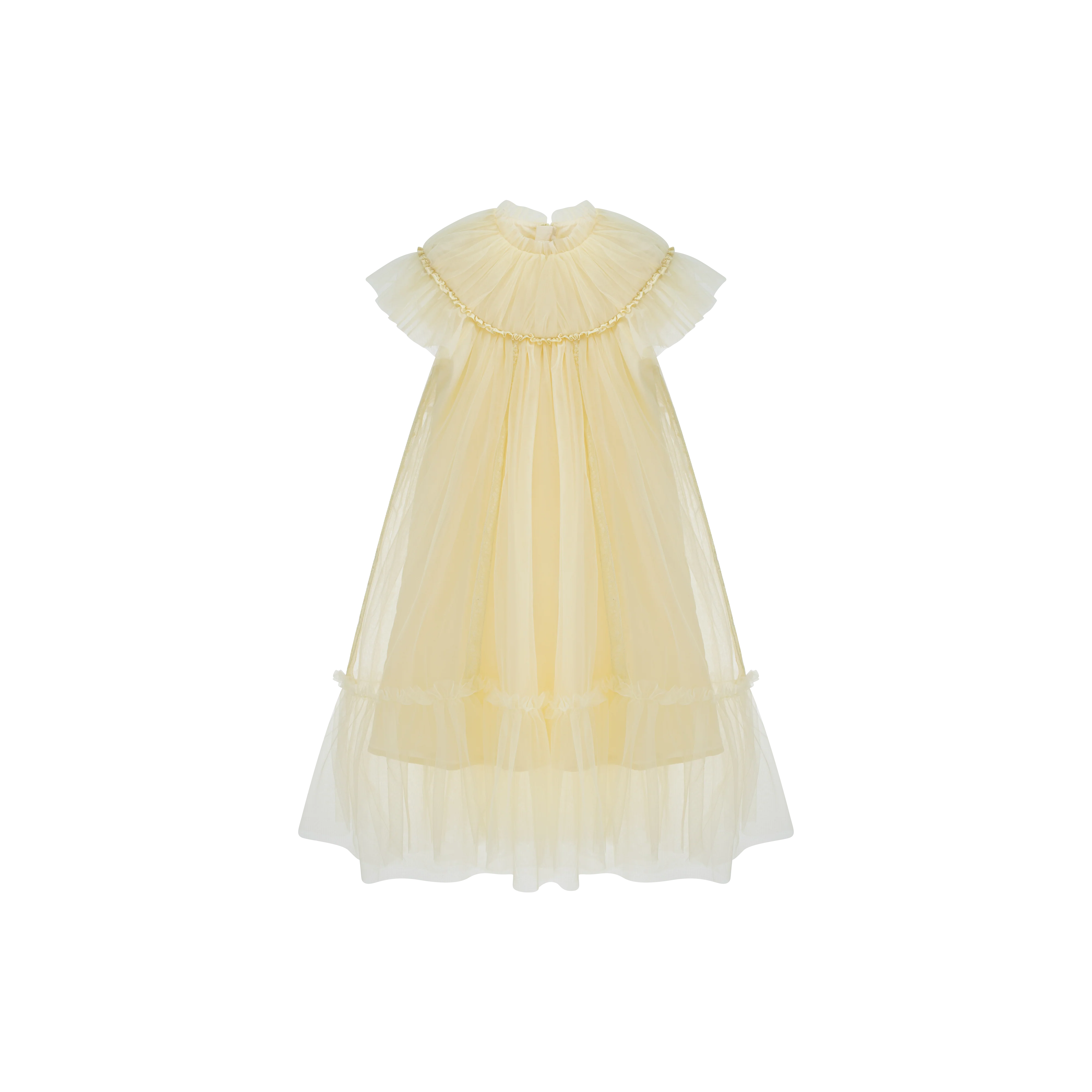 Cera Una Volta Marisol Dress Pastel Yellow