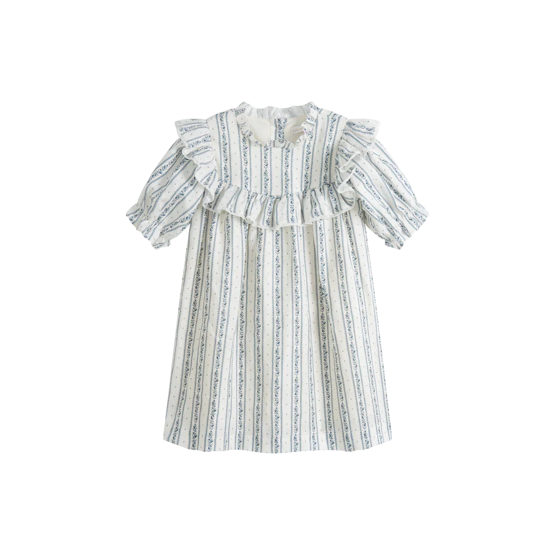 Cera Una Volta Raffaella Dress Blue Stripes