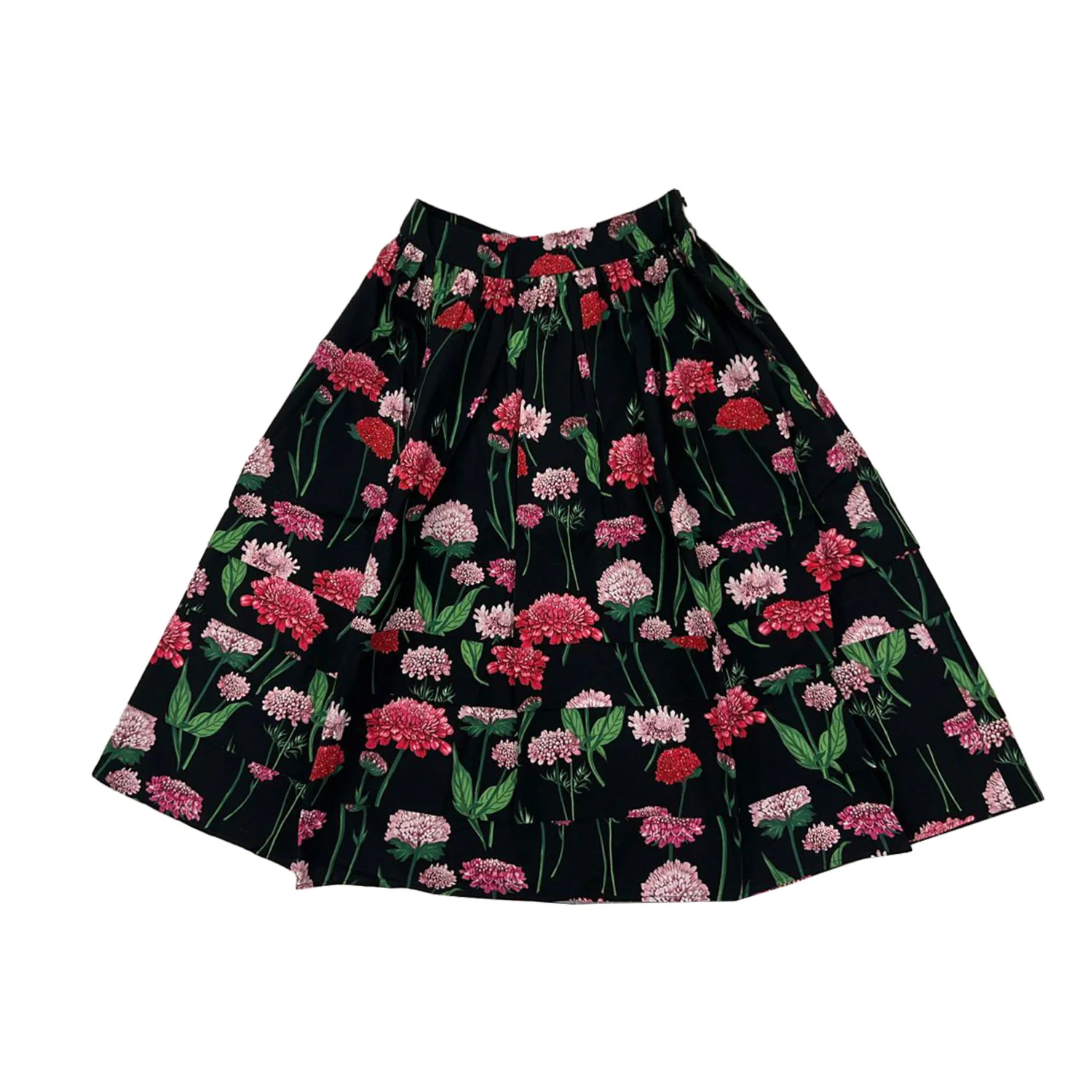 Christina Rohde Floral Print Skirt No. 2205 115