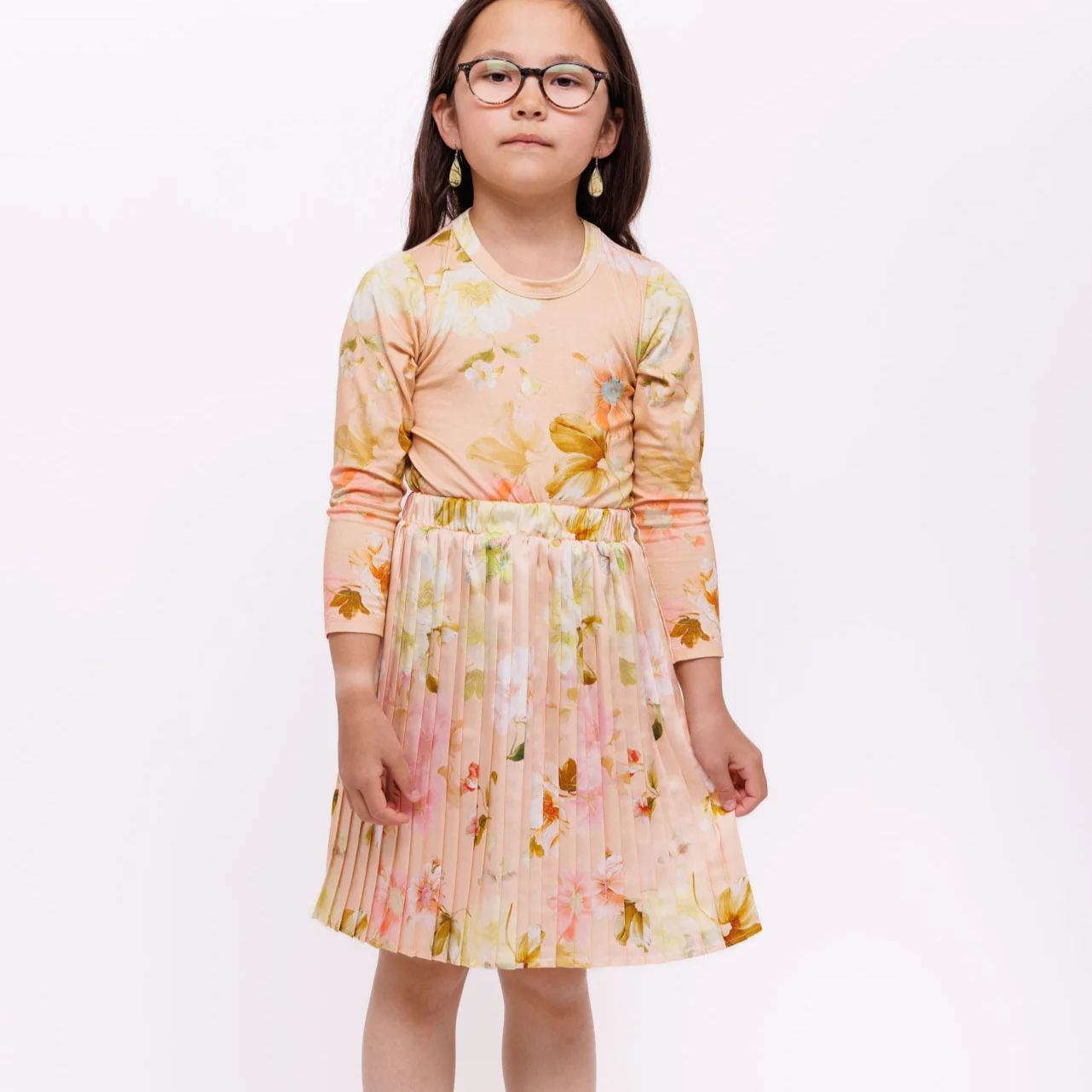 Christina Rohde Floral Print Skirt No. 2206 140