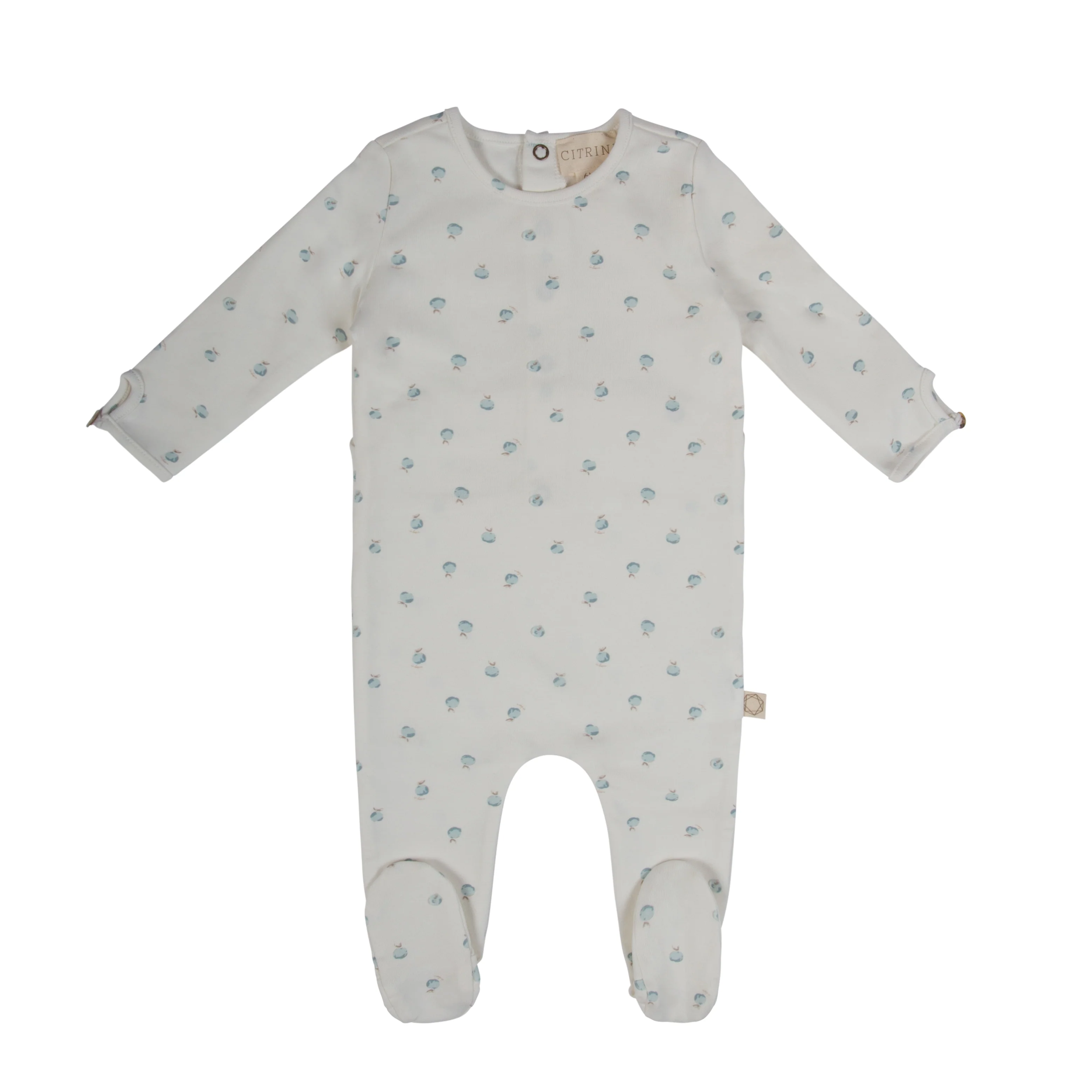 Citrine White/Blue Print Peach Print Stretchy
