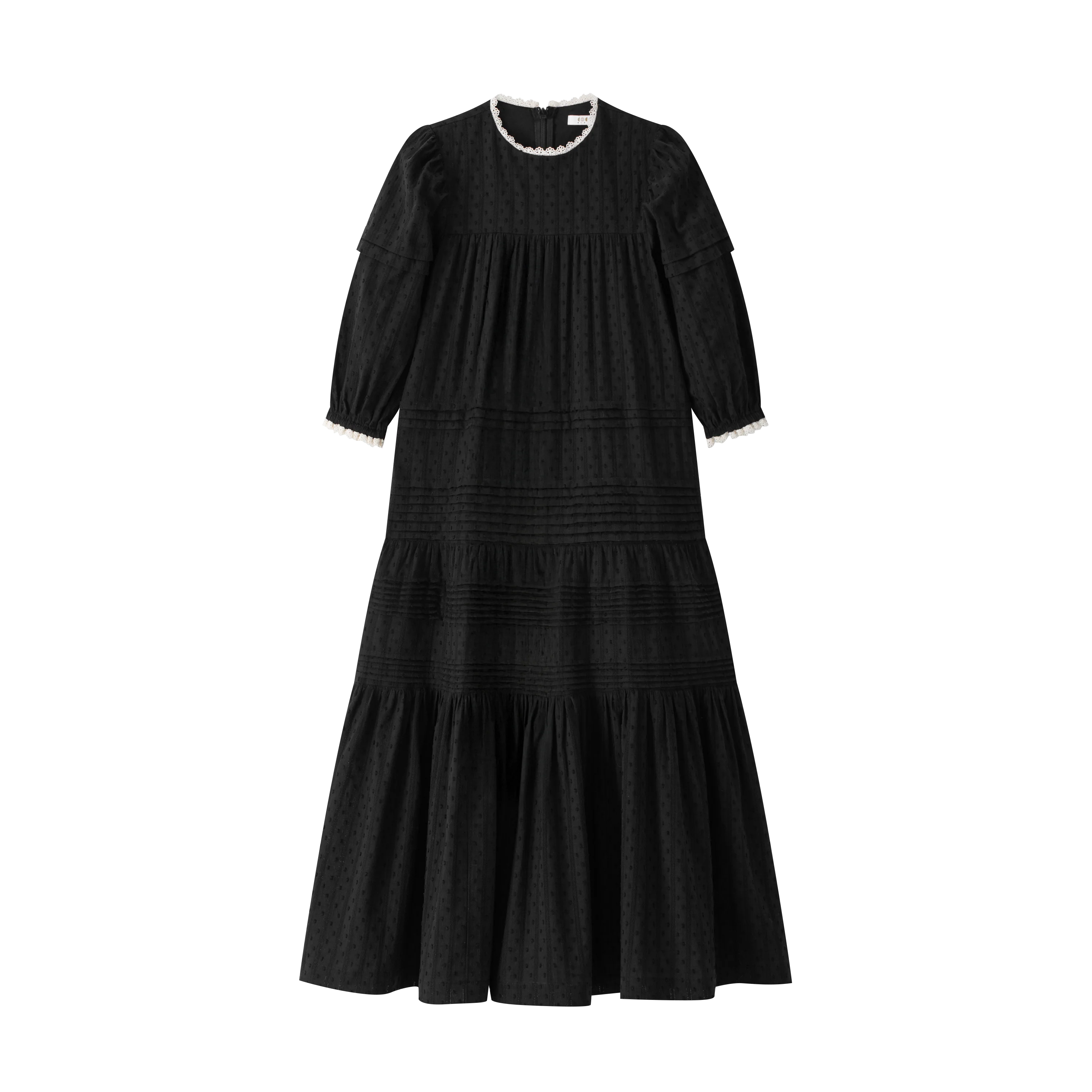 Coco Blanc Black Maxi Dress