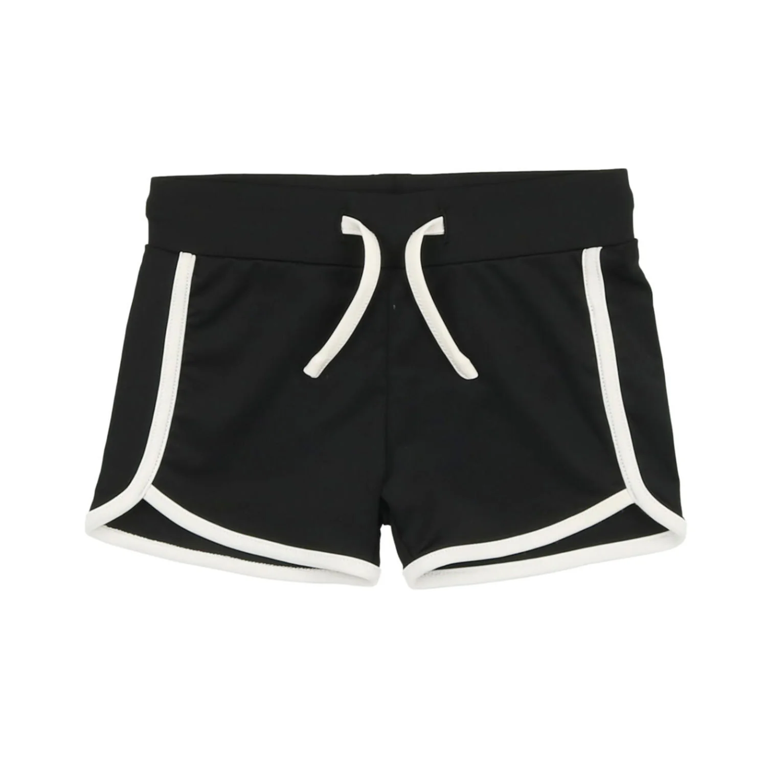 Coco Blanc Black Tight Swim Trunk