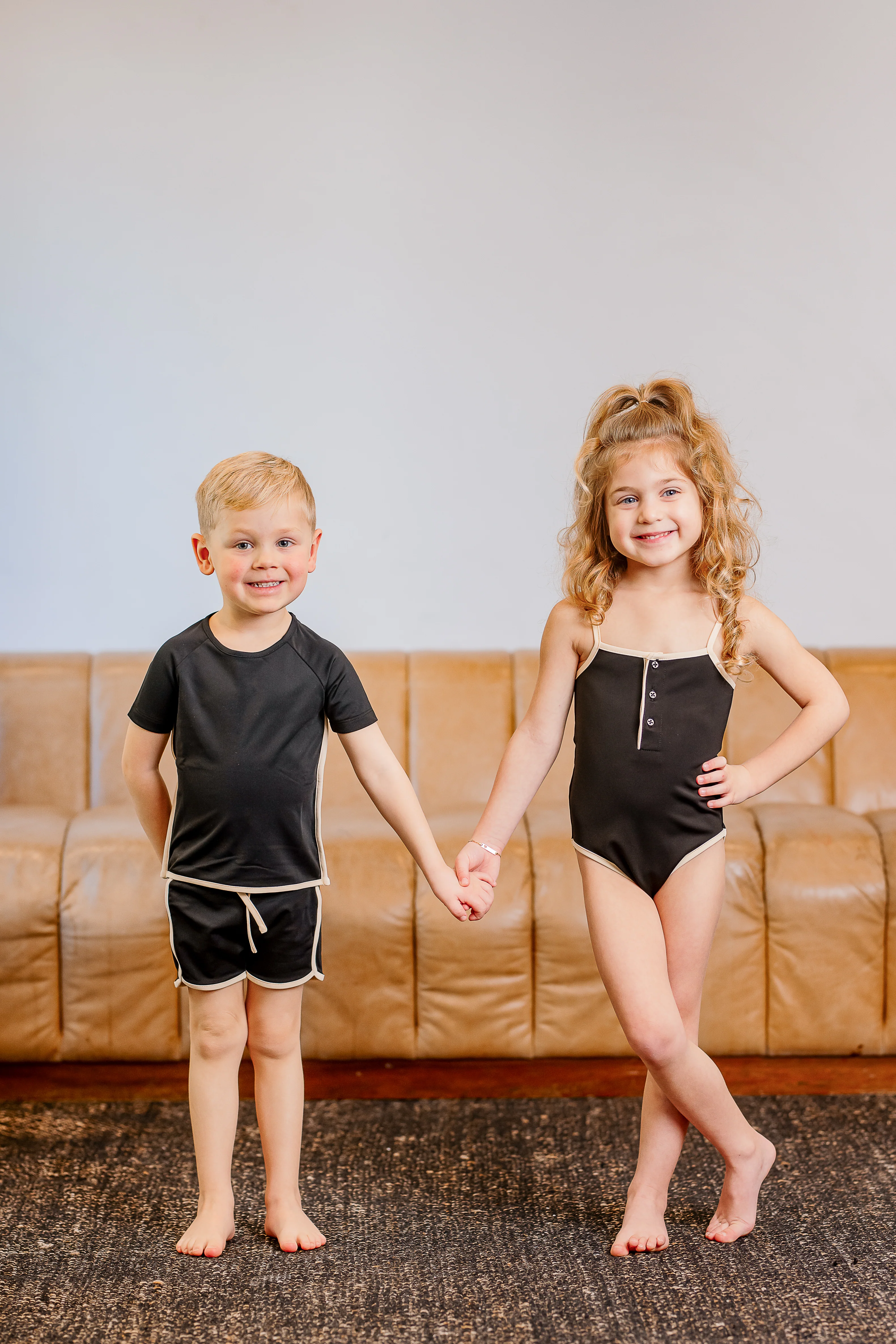 Coco Blanc Black Tight Swim Trunk - Image 2