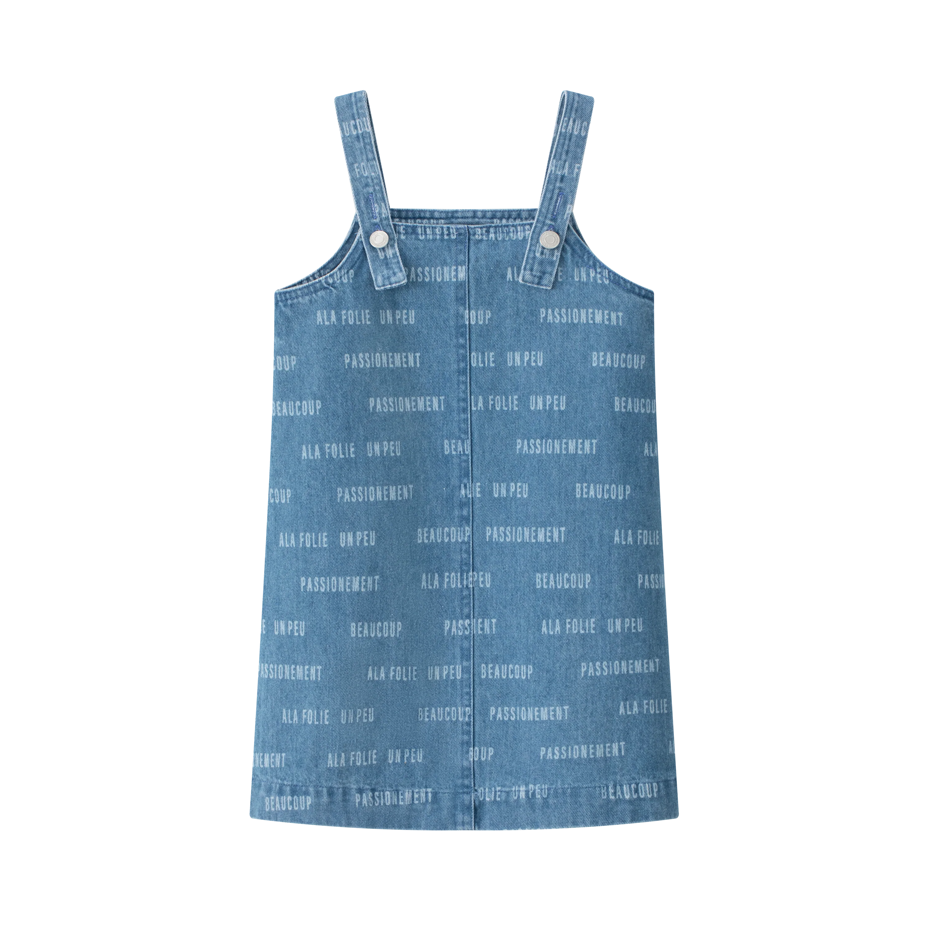 Coco Blanc Blue Denim Denim Printed Jumper SS26
