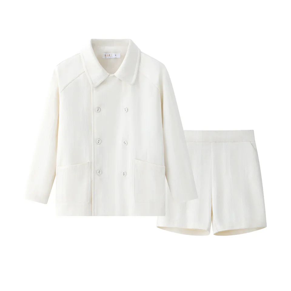 Coco Blanc Cream Boys Suit