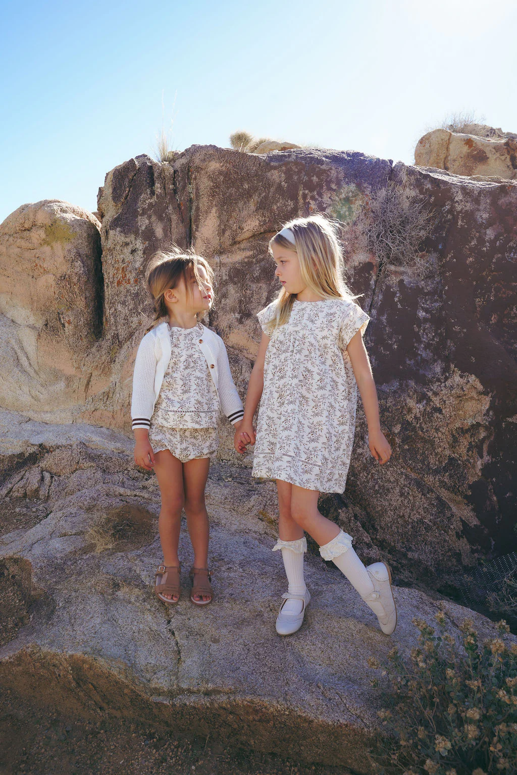 Coco Blanc Floral Floral Dress- Short Sleeve - Image 2