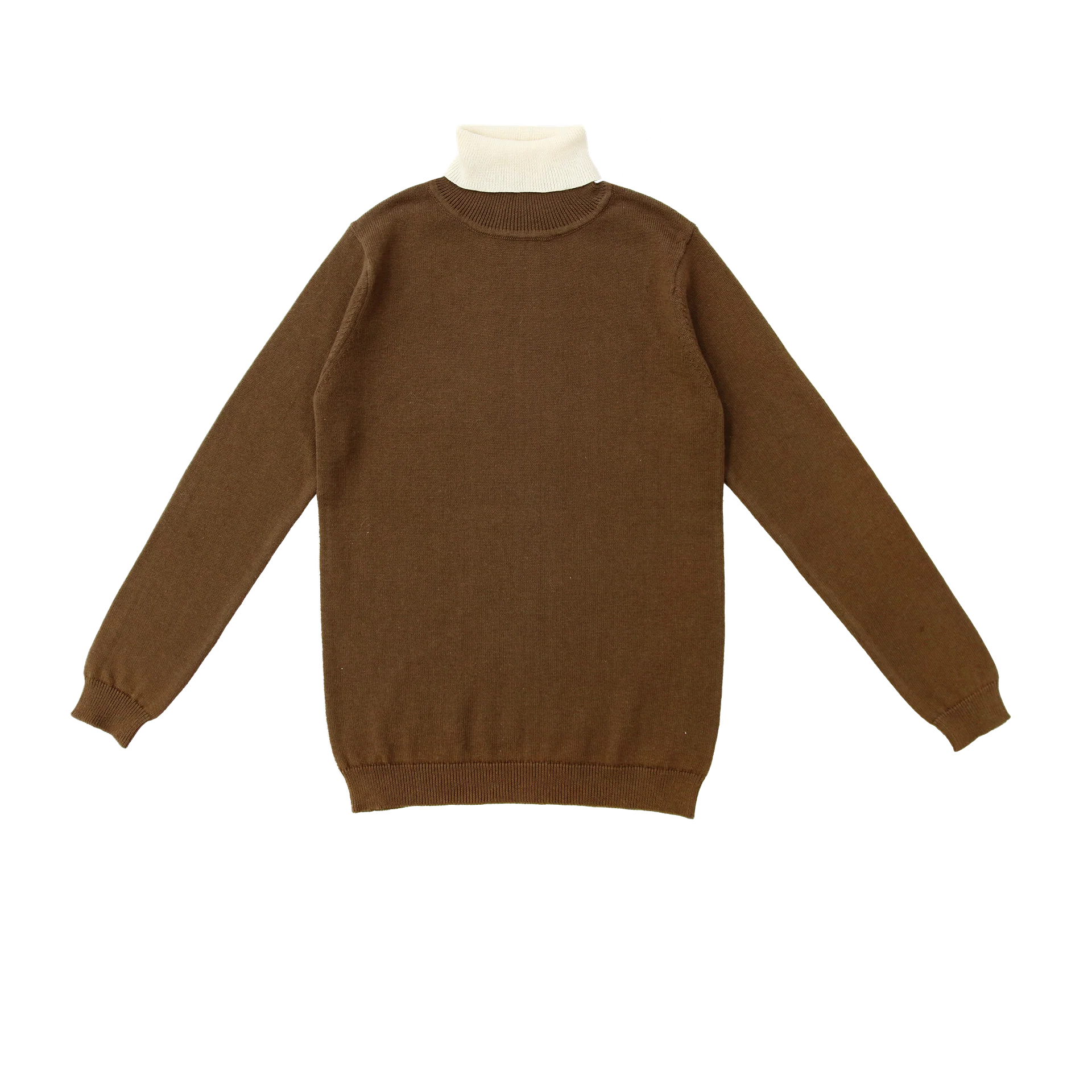 Coco Blanc Moocha Colorblock Turtle Neck (CB2004)
