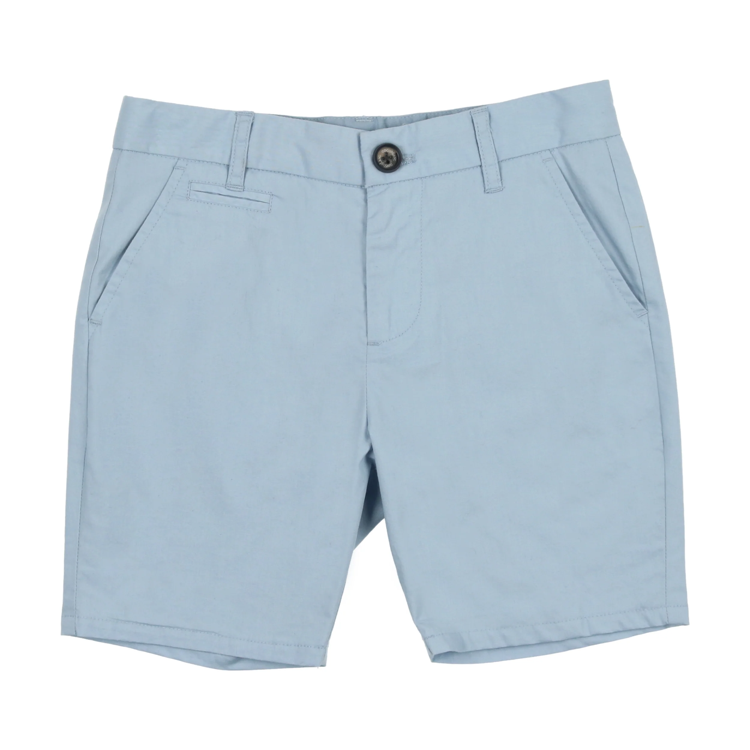 Coco Blanc Pale Blue Poplin Shorts