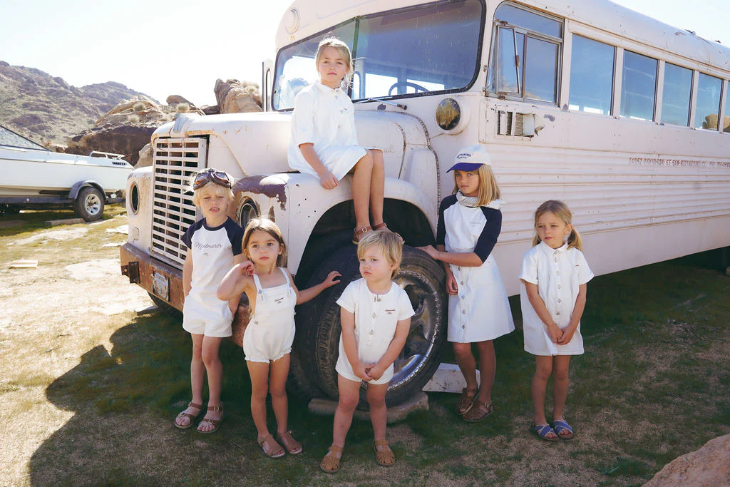 Coco Blanc White Denim Dress- Short Sleeves - Image 3