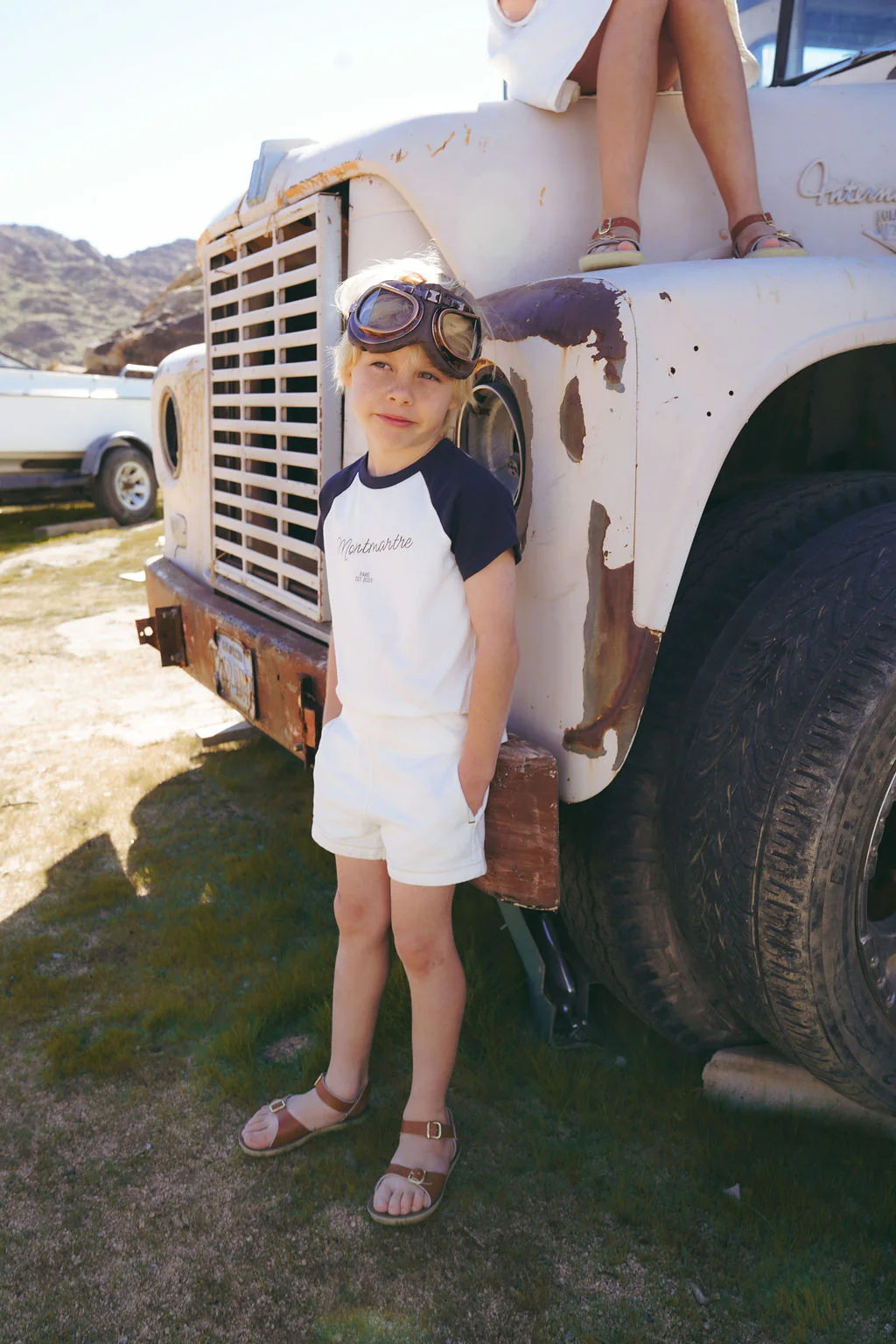 Coco Blanc White Denim Shorts (Pocket in back) - Image 3