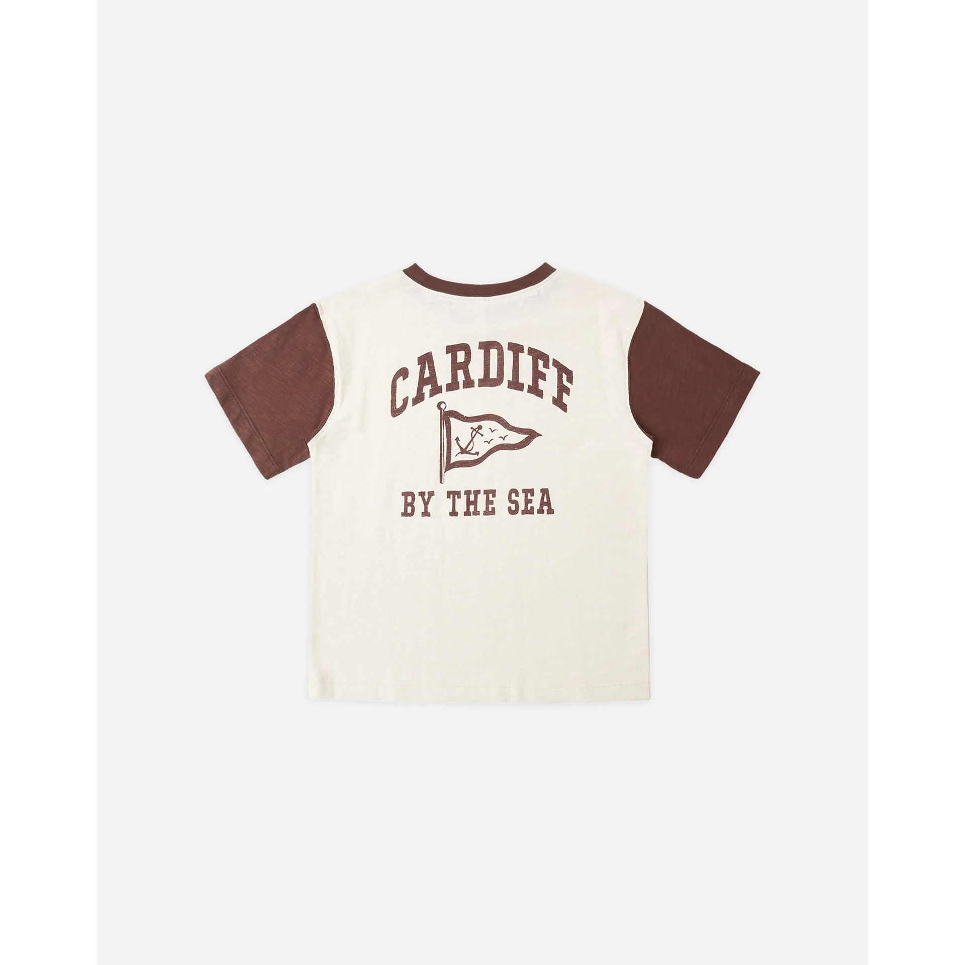 Rylee & Cru Contrast Short Sleeve Tee Cardiff By The Sea - Image 2
