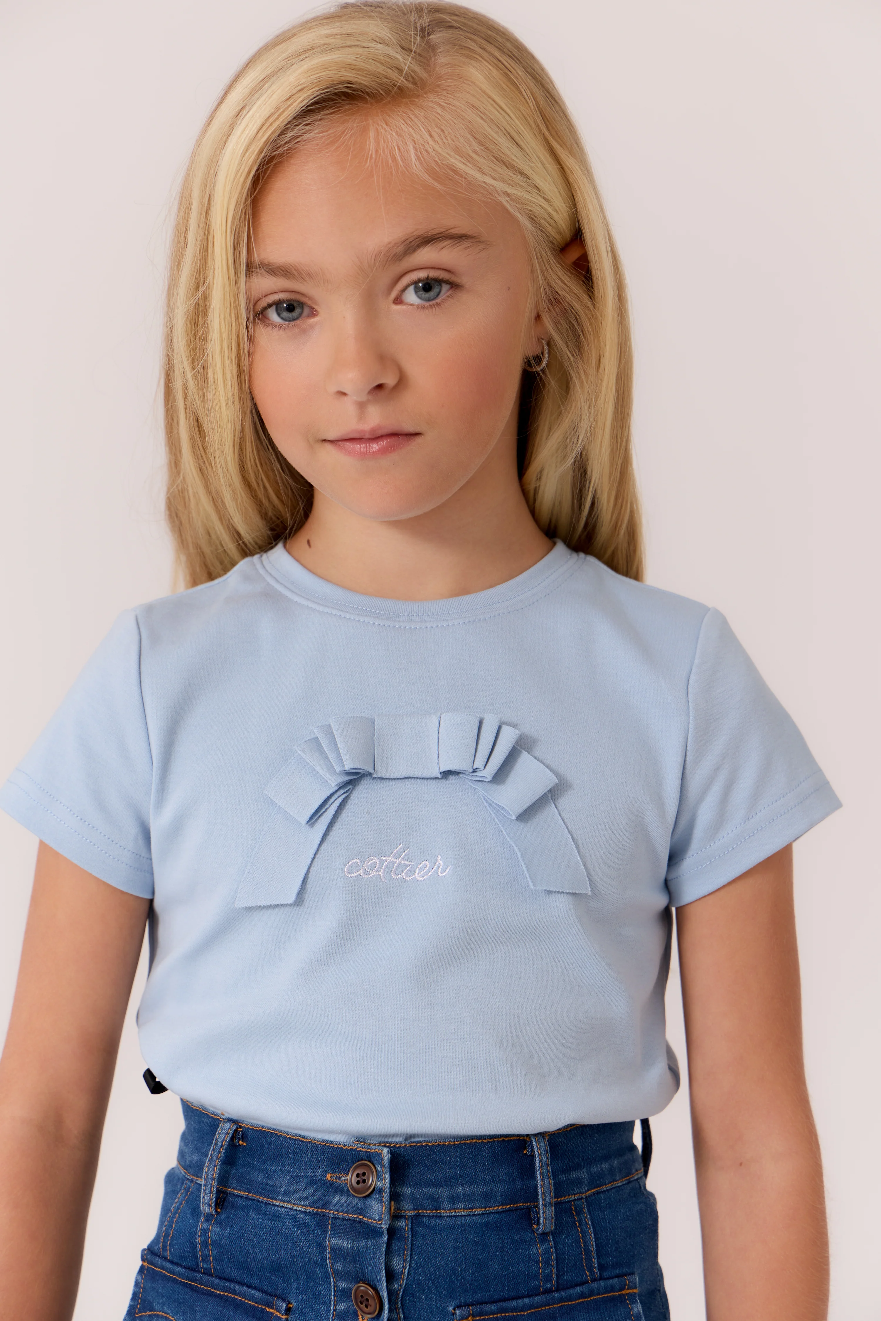 Cottier Blue Beau Tee - Image 2