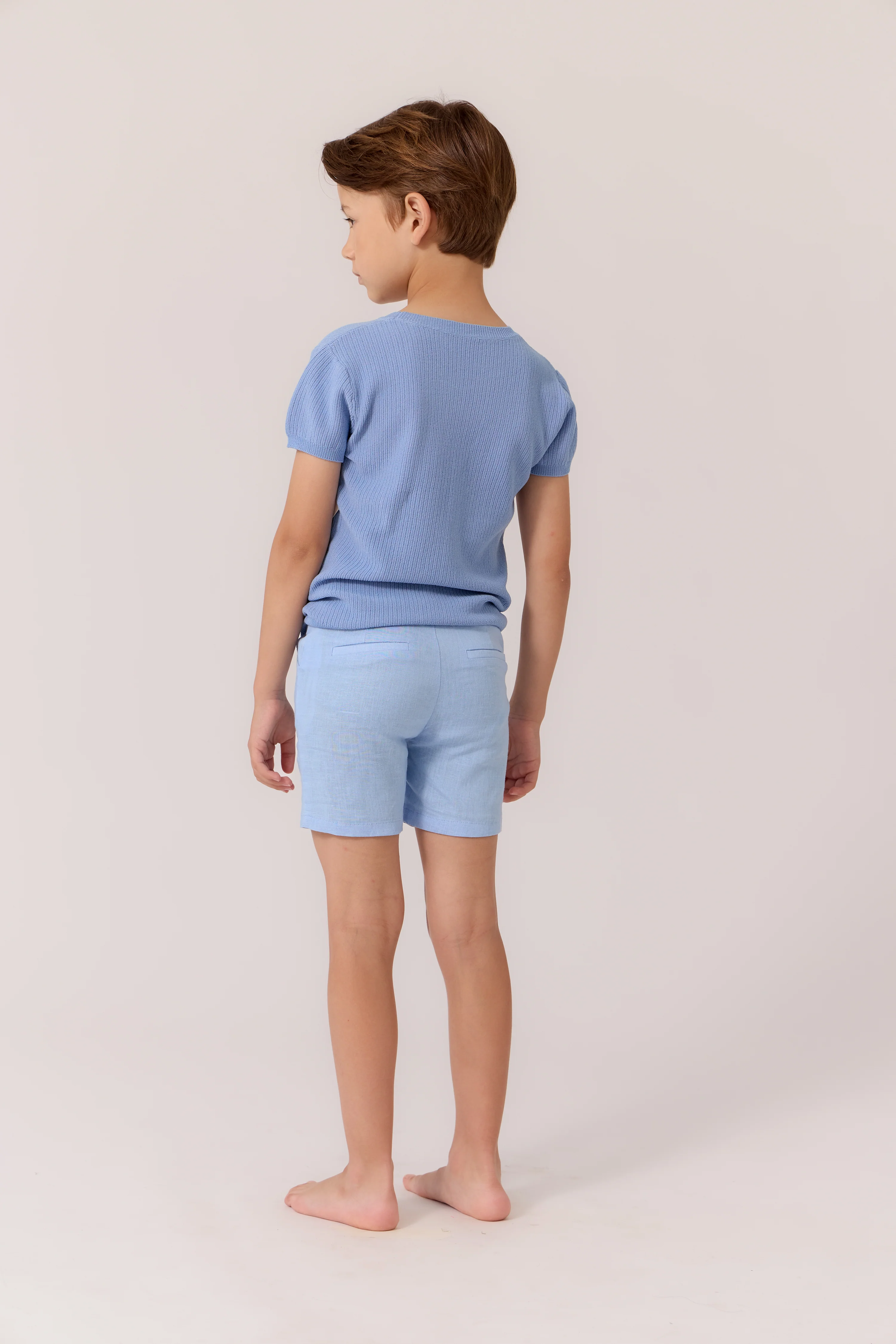 Cottier Blue Jean Knit Sweater - Image 3