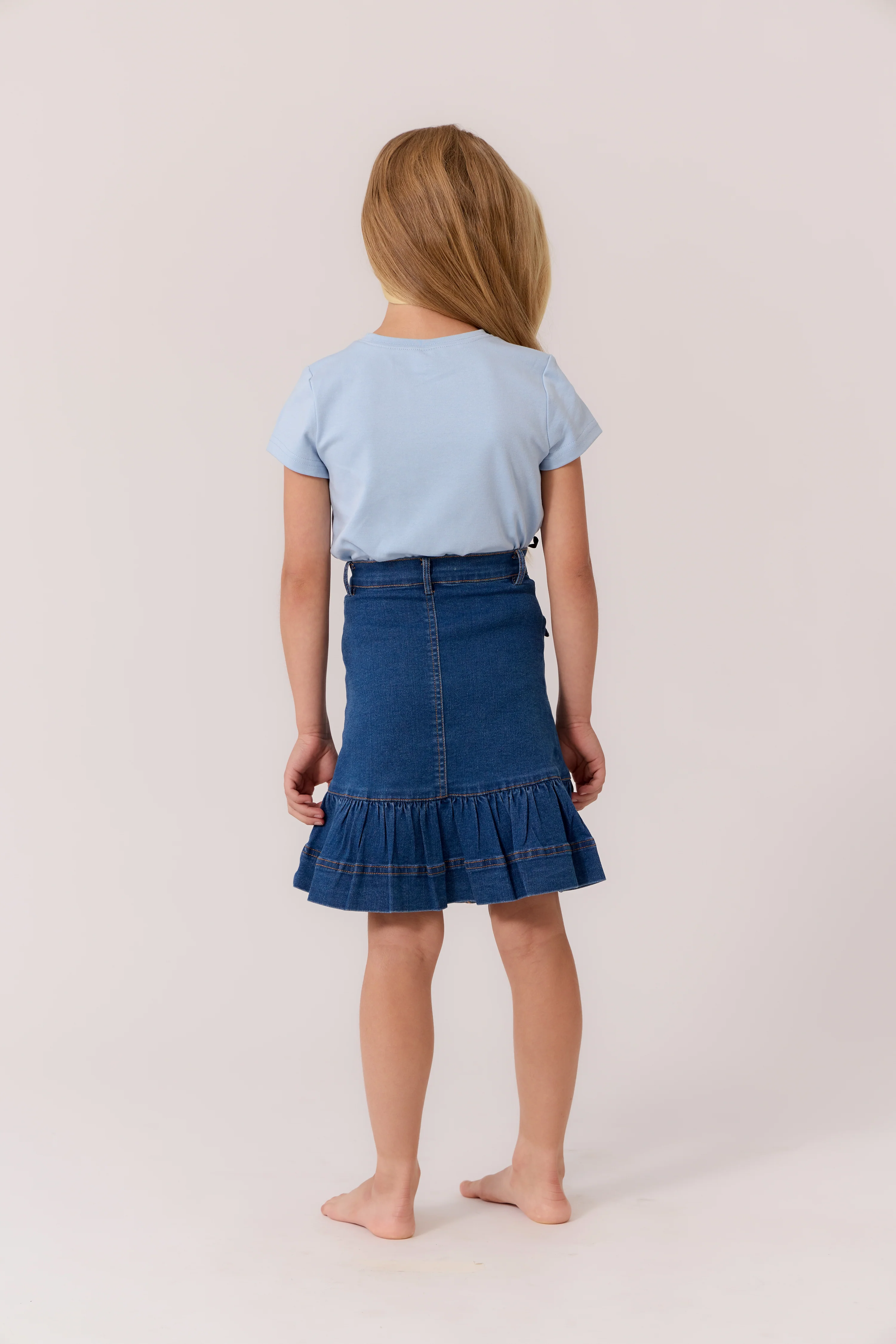 Cottier Blue Lina Skirt - Image 3