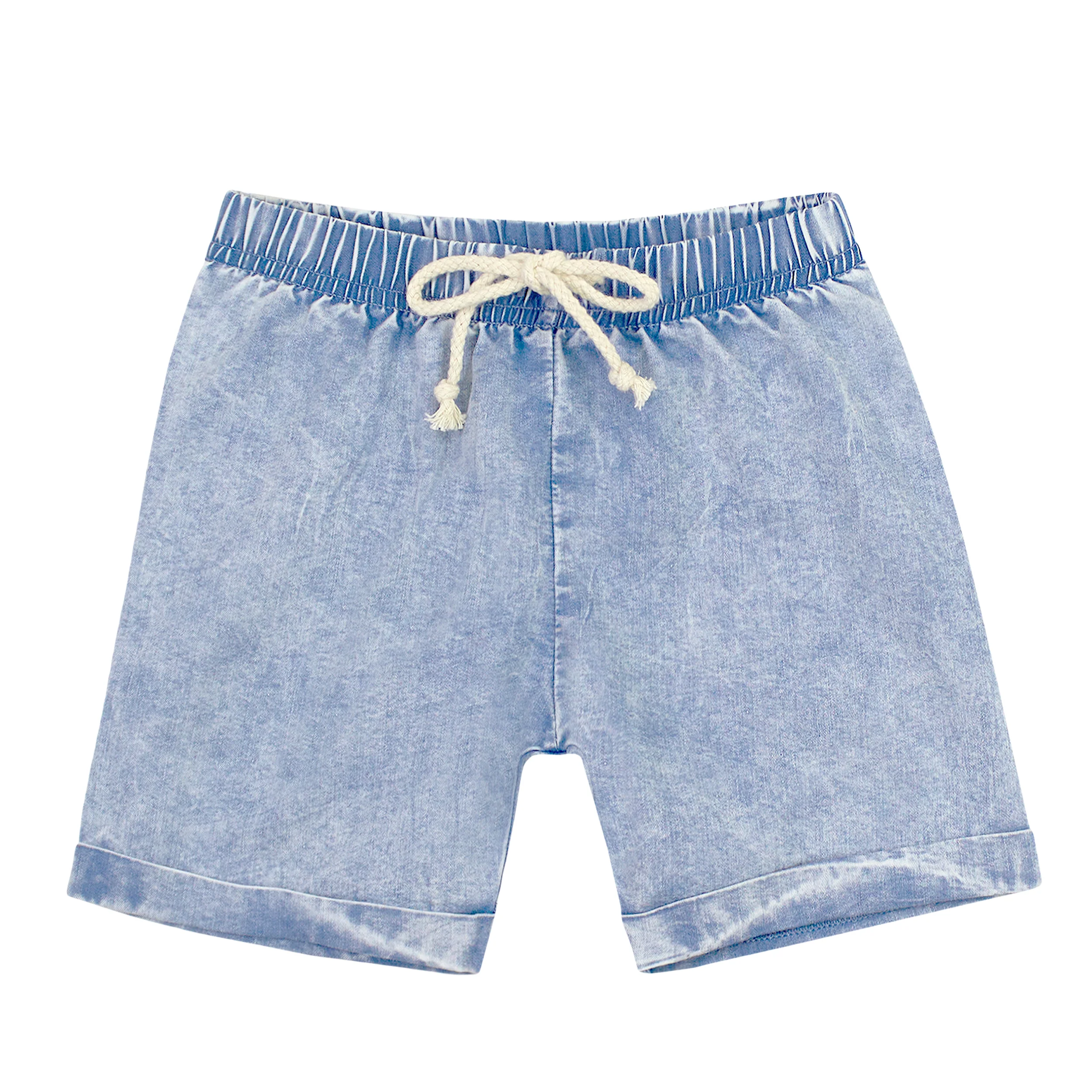 Crew Kid Blue Illusion Shorts