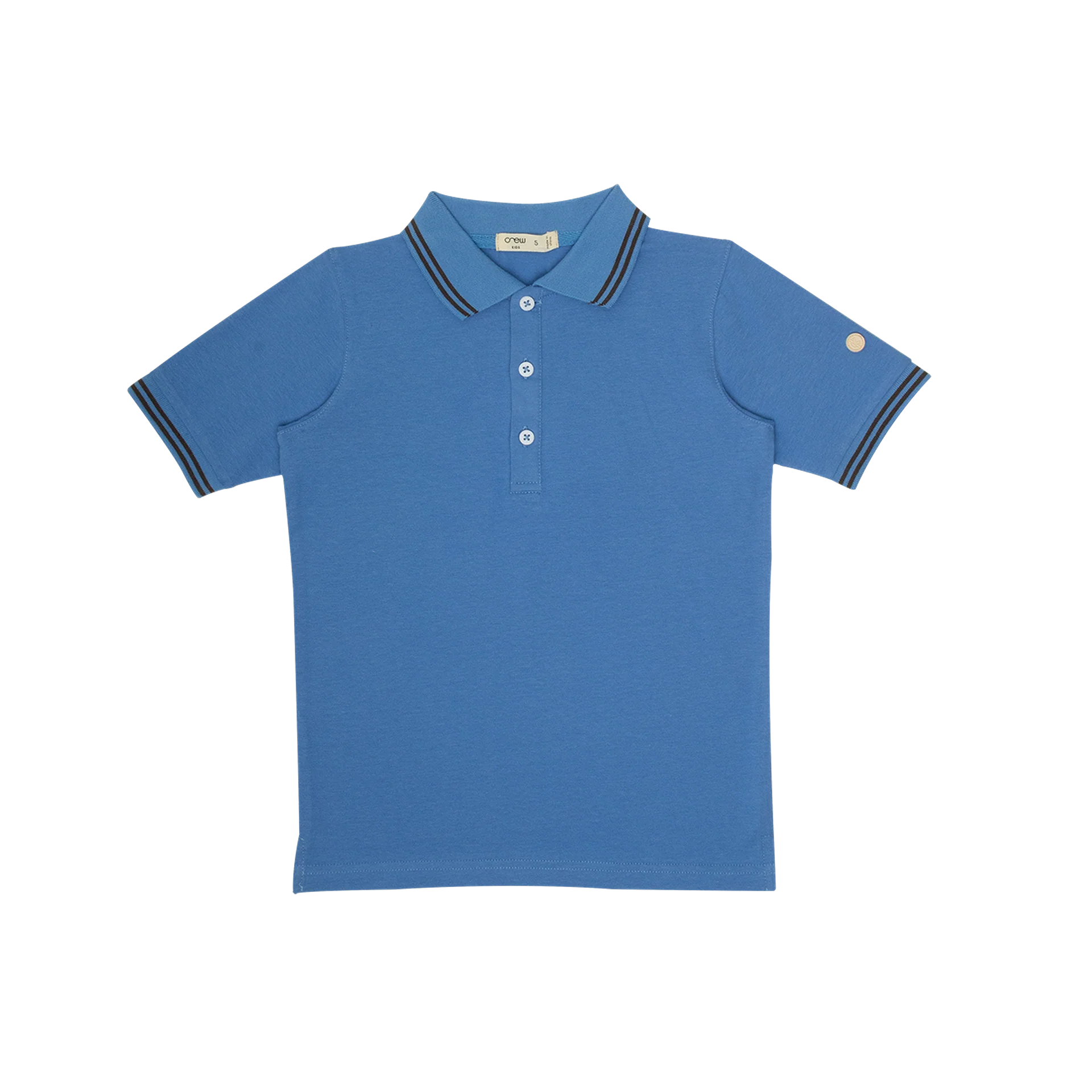 Crew Kids Blue Ziv Polo