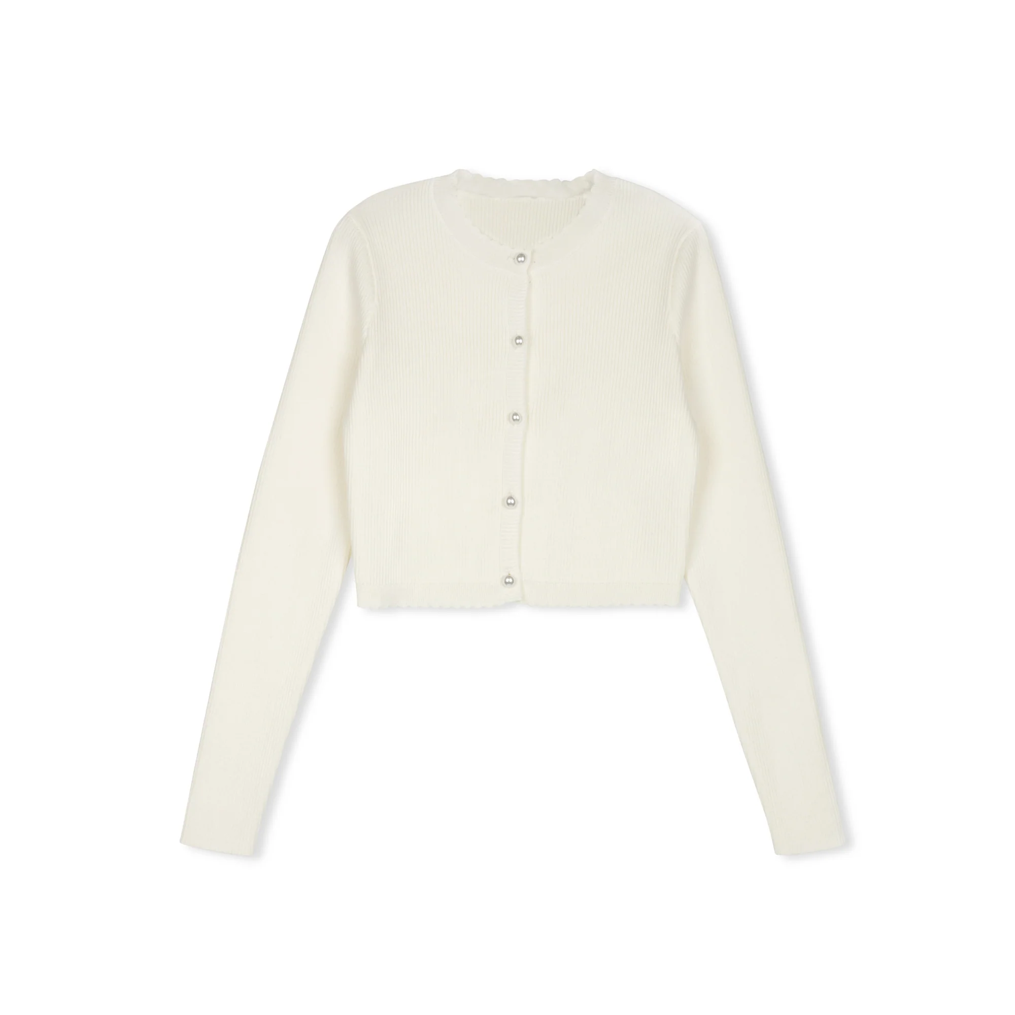 Daintti by Velvette Label Pearl Button Cardigan
