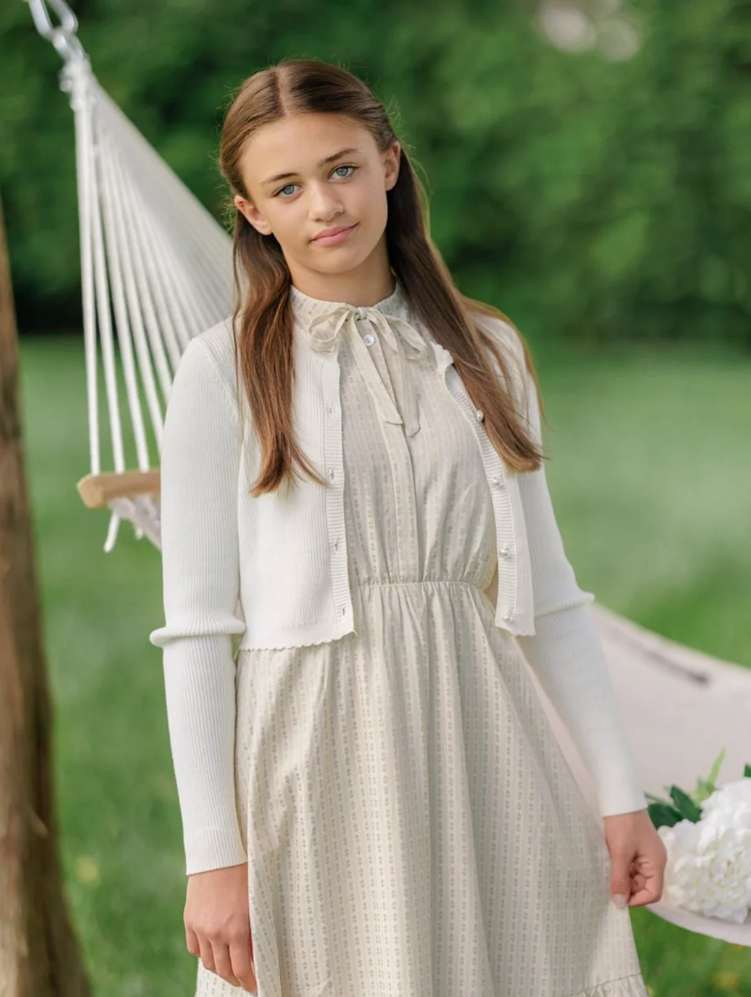 Daintti by Velvette Label Pearl Button Cardigan - Image 2