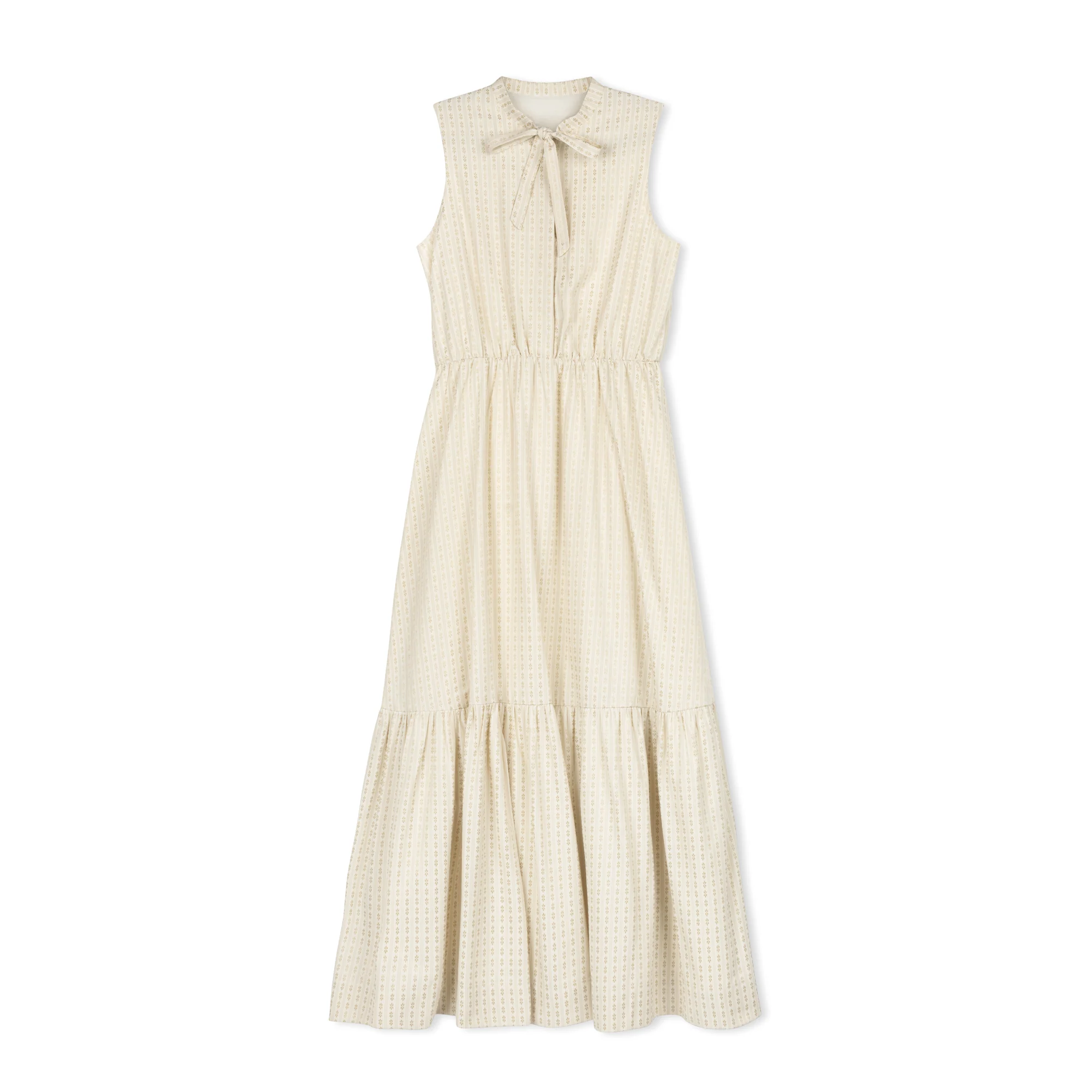 Daintti by Velvette Label Tan Stripe Floral